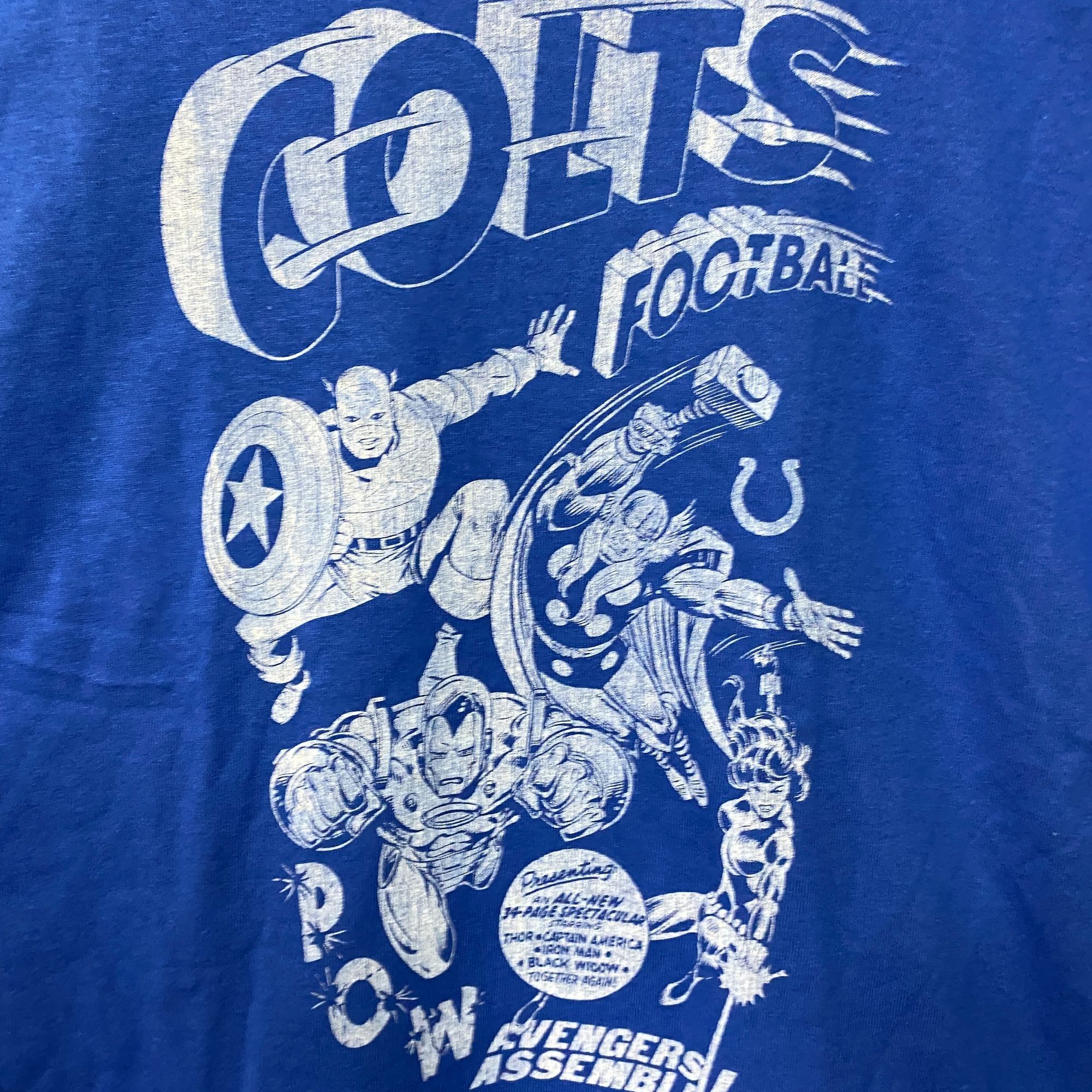 Junk Food Junk Food X Marvel The Avengers Lineup Indianapolis Colts T- Size US XL / EU 56 / 4 - 2 Thumbnail