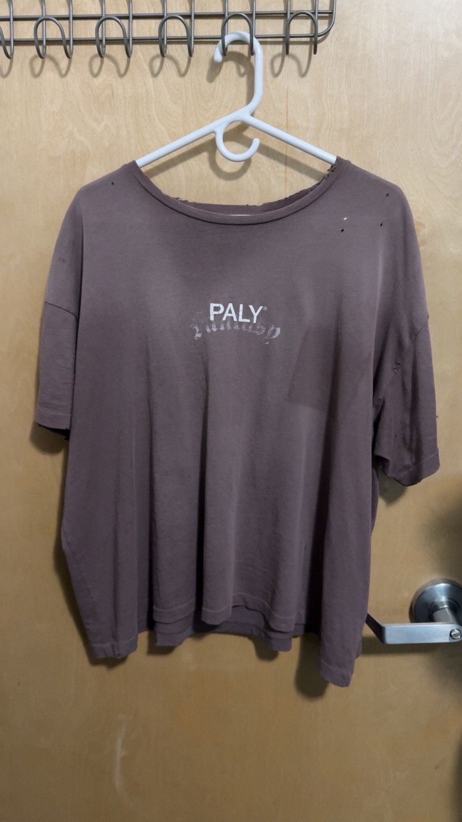 Light brown Pally Hollywood core t-shirt