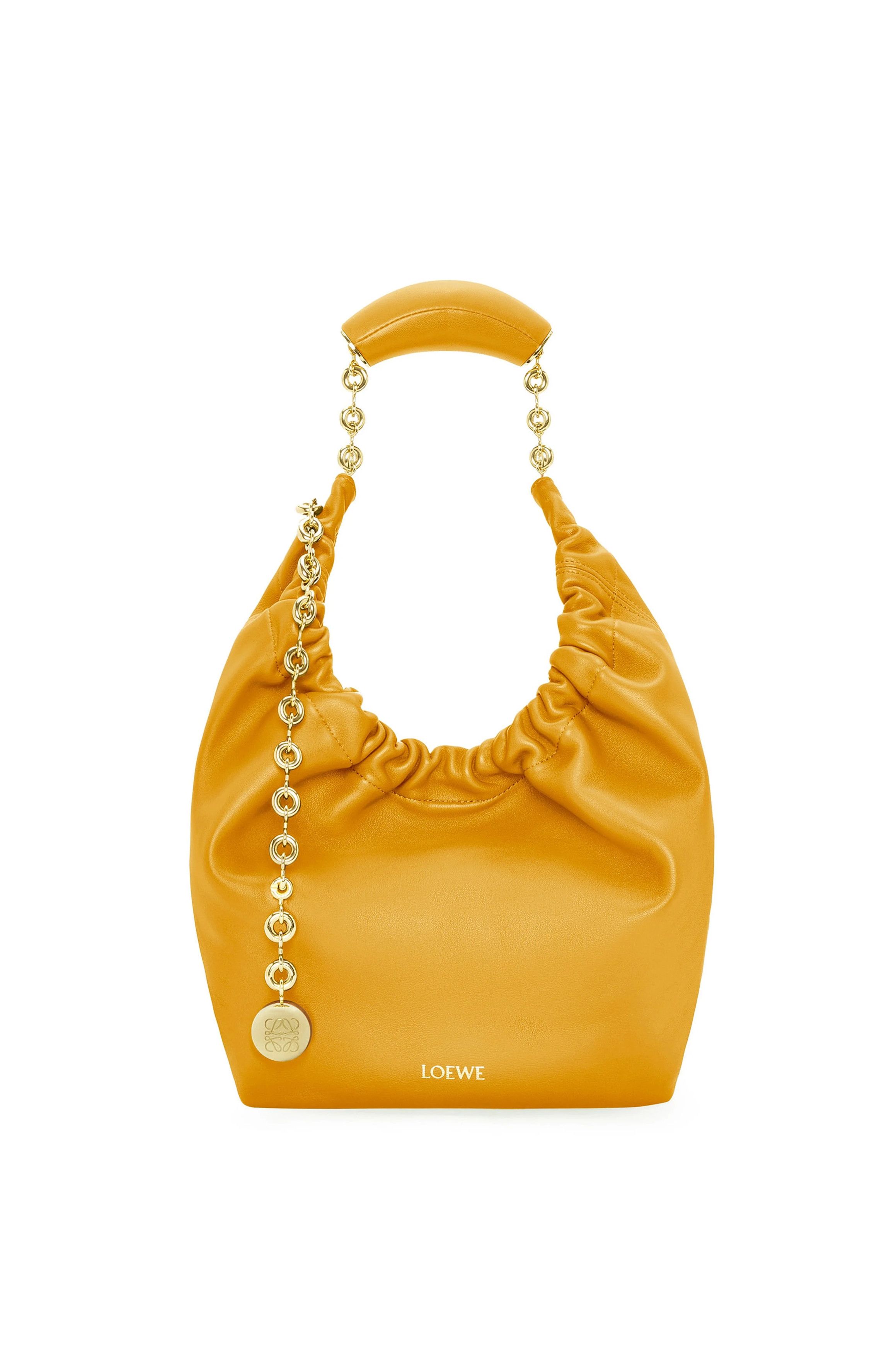 Loewe o1in1g0426 Size: OS / Small Squeeze Bag in Yellow Size ONE SIZE - 1 Preview