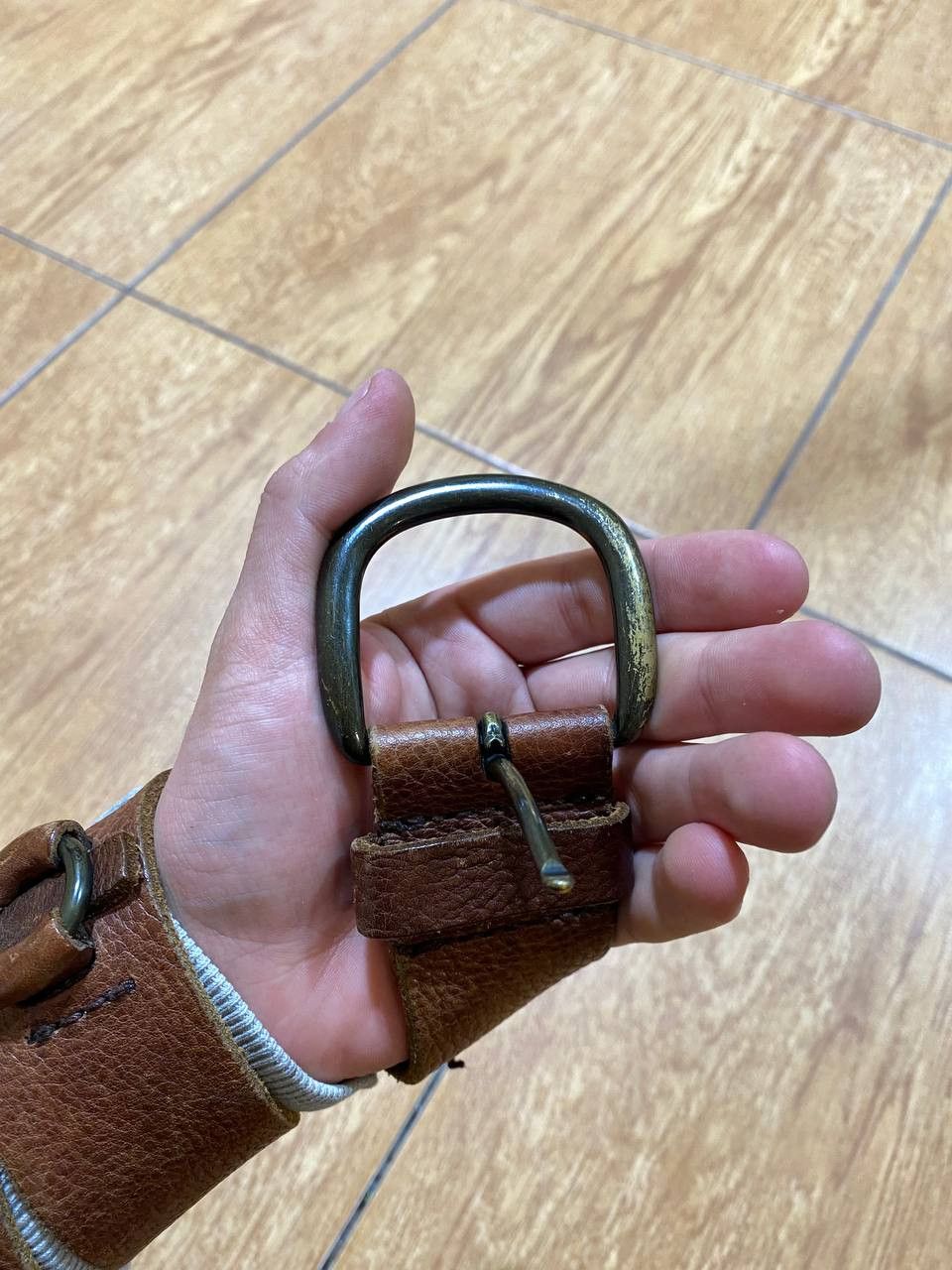 Polo Ralph Lauren Polo Jeans Co Ralph Lauren Belt Brown Leather Size ONE SIZE - 10 Thumbnail