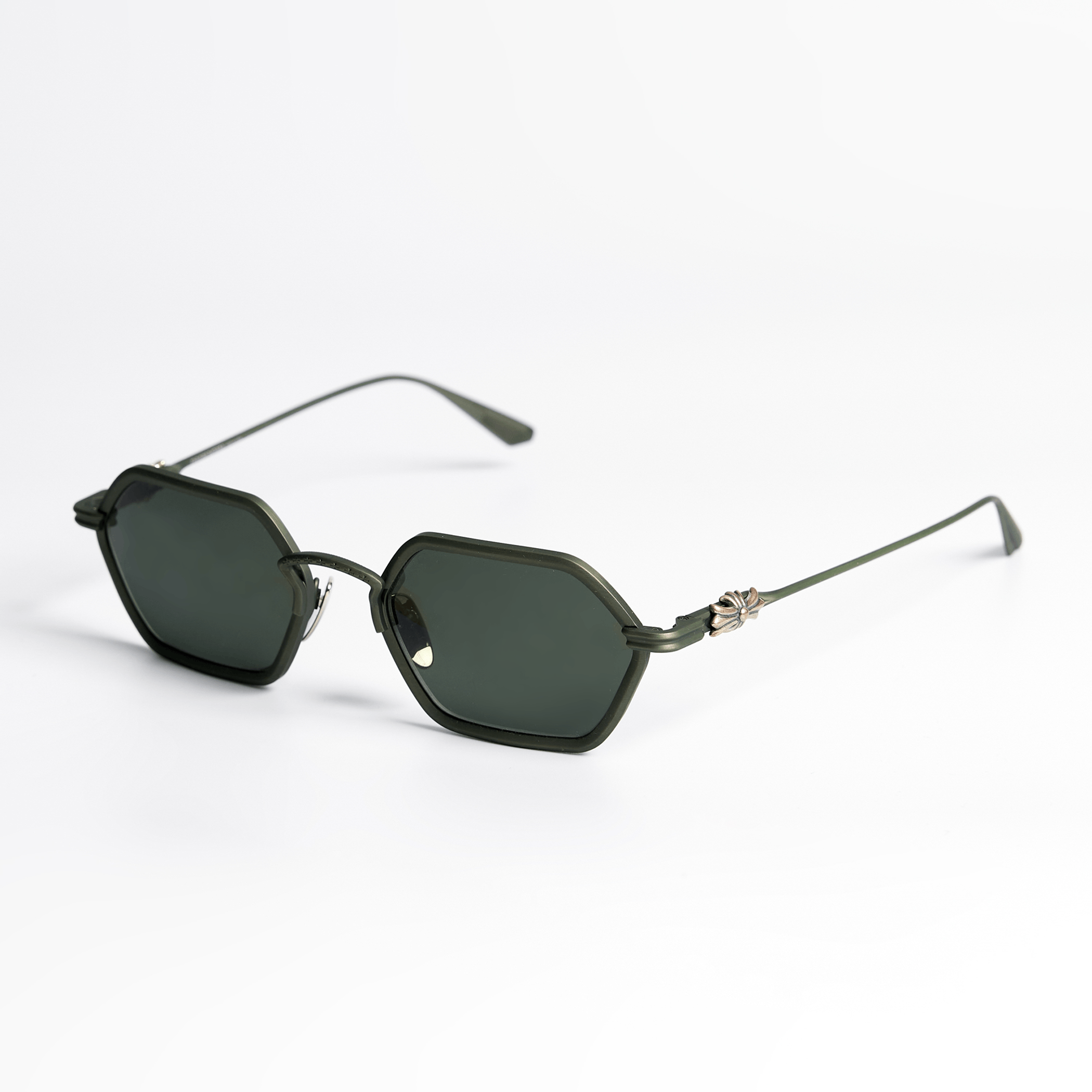 Chrome Hearts CHROME HEARTS DATASS BRUSHED DARK OLIVE | Grailed