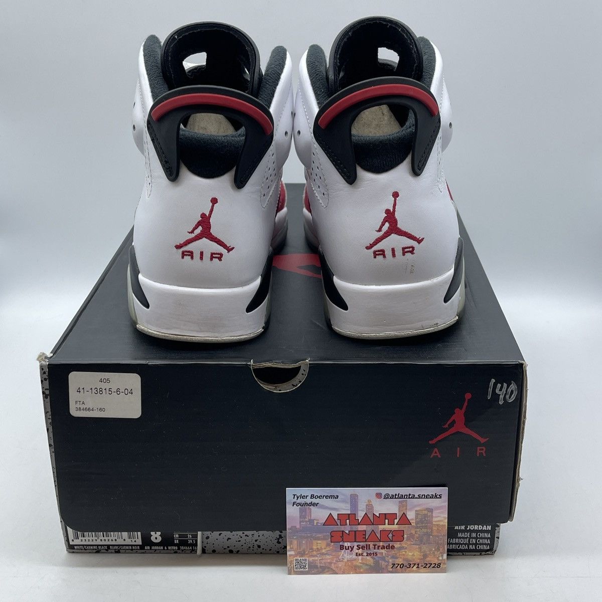 Jordan Brand Air Jordan 6 carmine Size US 8 / EU 41 - 3 Thumbnail
