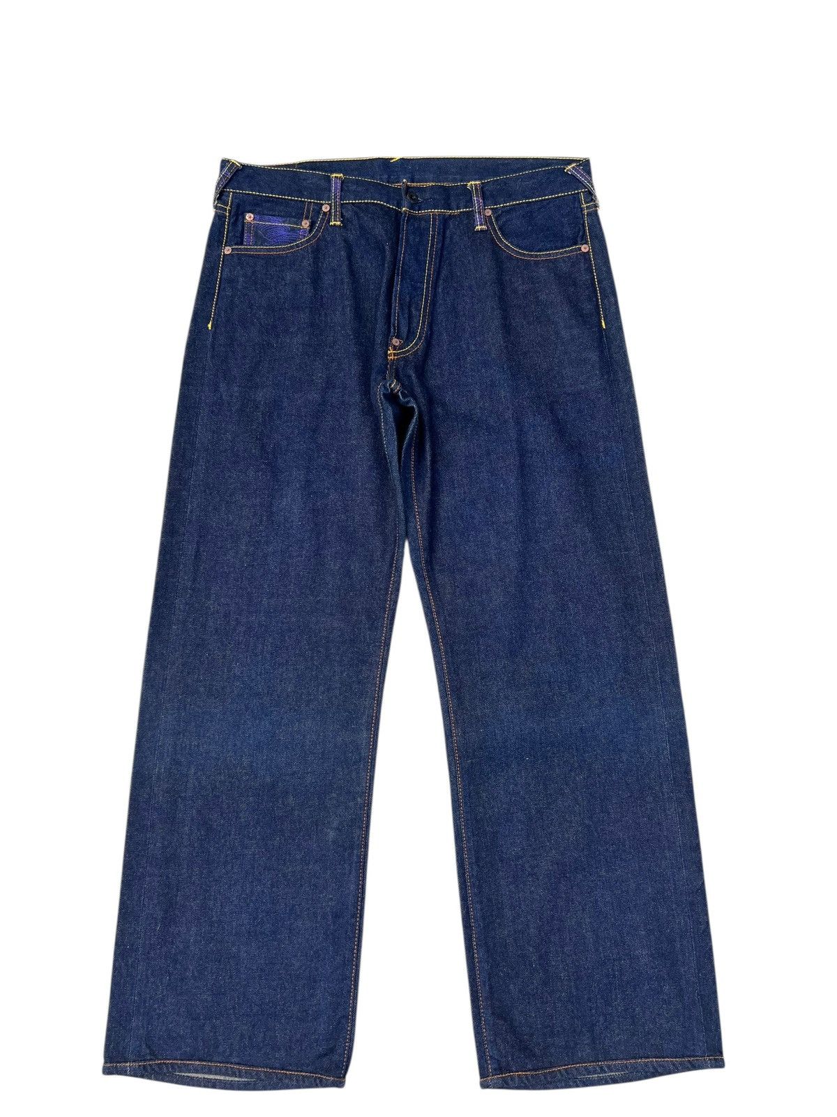 RMC Jeans RMC Martin Ksohoh Blue Denim Selvedge Jeans Loose Size US 36 / EU 52 - 2 Thumbnail