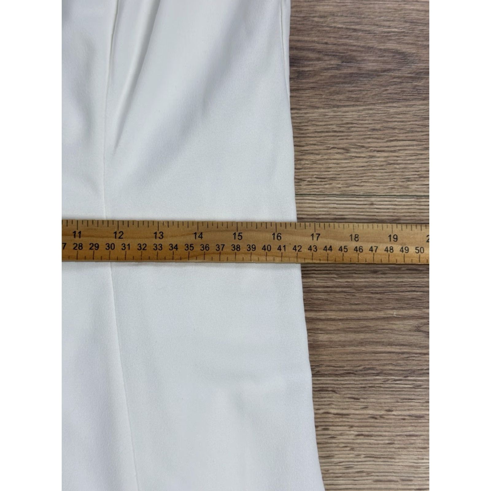 Vintage AGB Dress Sleeveless Fit & Flare White 12P Women Petite Knee Length Dress Mens? No—Women Size XL / US 12-14 / IT 48-50 - 7 Thumbnail