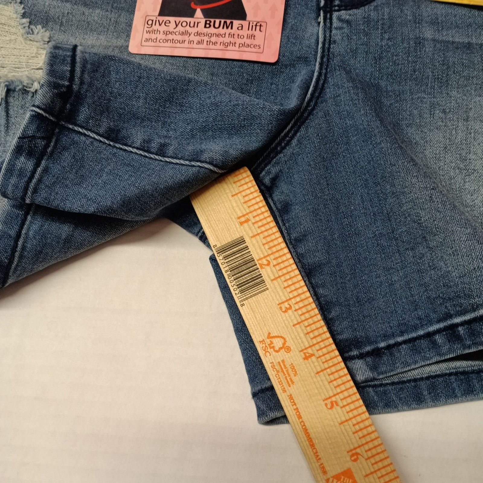 Other Hybrid & Company Distressed Jean Shorts Women's Size 18 Size 40" / US 18 - 2 Thumbnail