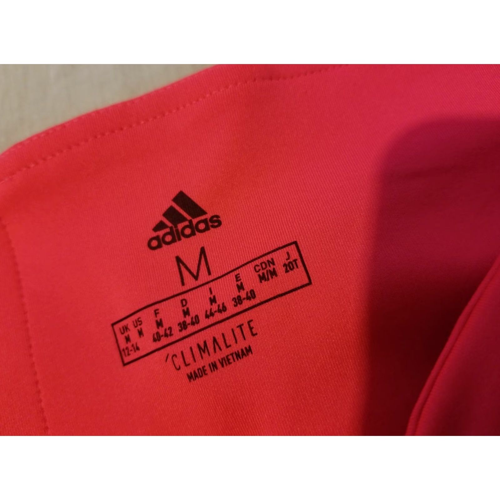 Adidas Womens adidas Pants M Medium Orange Athletic Gym Workout Size 32" / US 10 / IT 46 - 4 Thumbnail