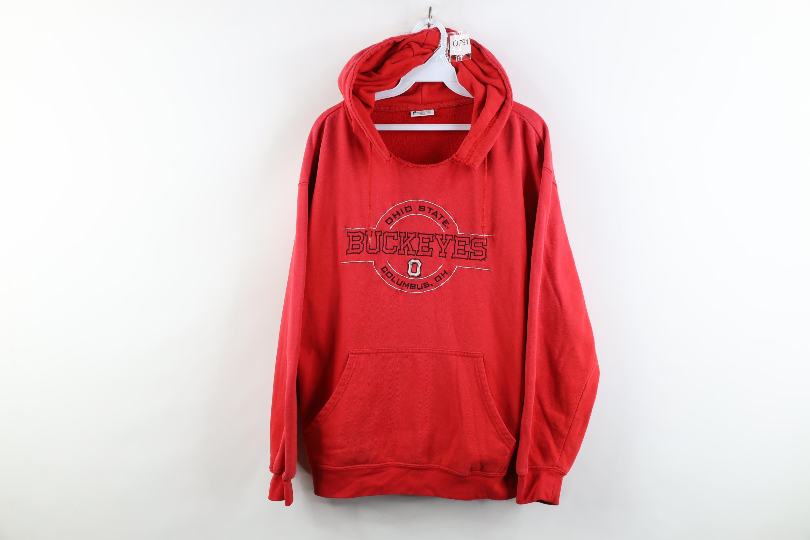 Vintage Vintage Spell Out Ohio State University Hoodie Sweatshirt Size US L / EU 52-54 / 3 - 1 Thumbnail