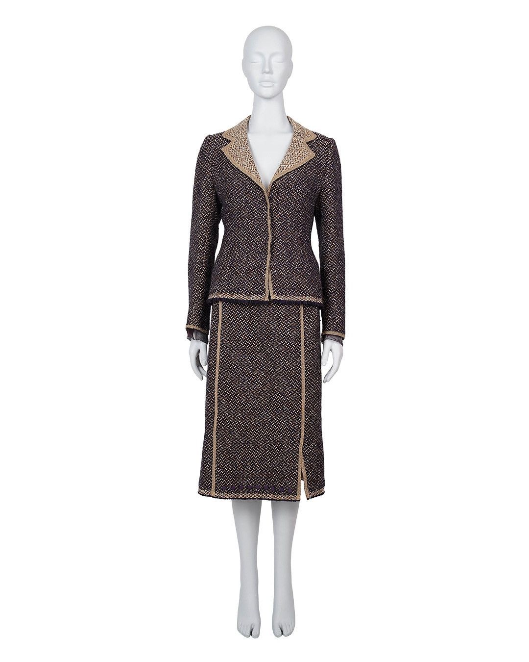 Prada Prada F/W2000 Blazer+Skirt Set Size M / US 6-8 / IT 42-44 - 6 Thumbnail