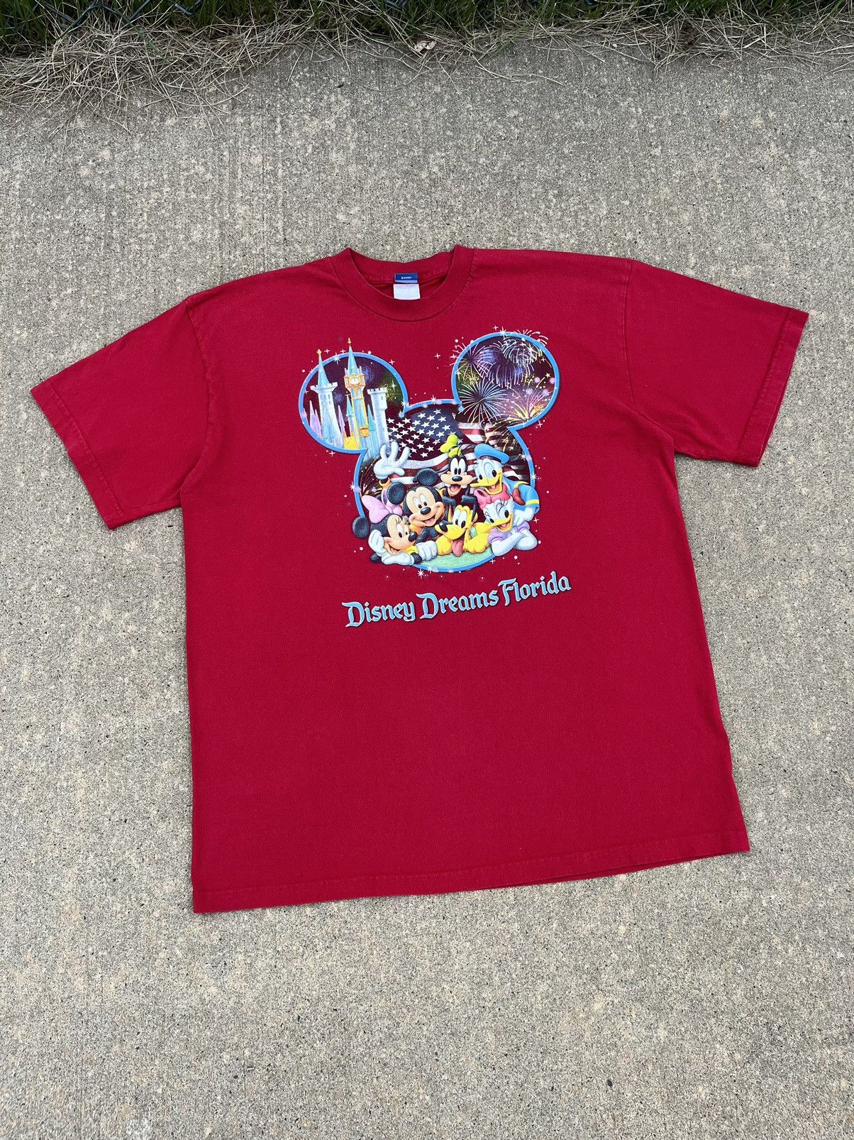 Disney Vintage 00’s Disney Deams Florida T-Shirt Size US XL / EU 56 / 4 - 1 Thumbnail