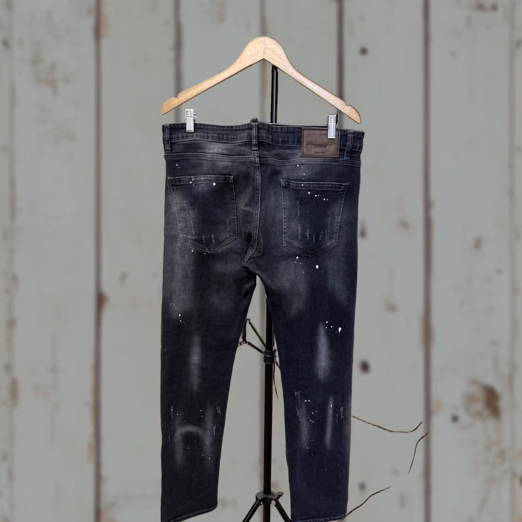 Dsquared2 Dsquared2 Avant Gard Jeans Made In Italy Y2K Rare Retro Jeans Men 52 Black Vintage Size US 36 / EU 52 - 1 Thumbnail