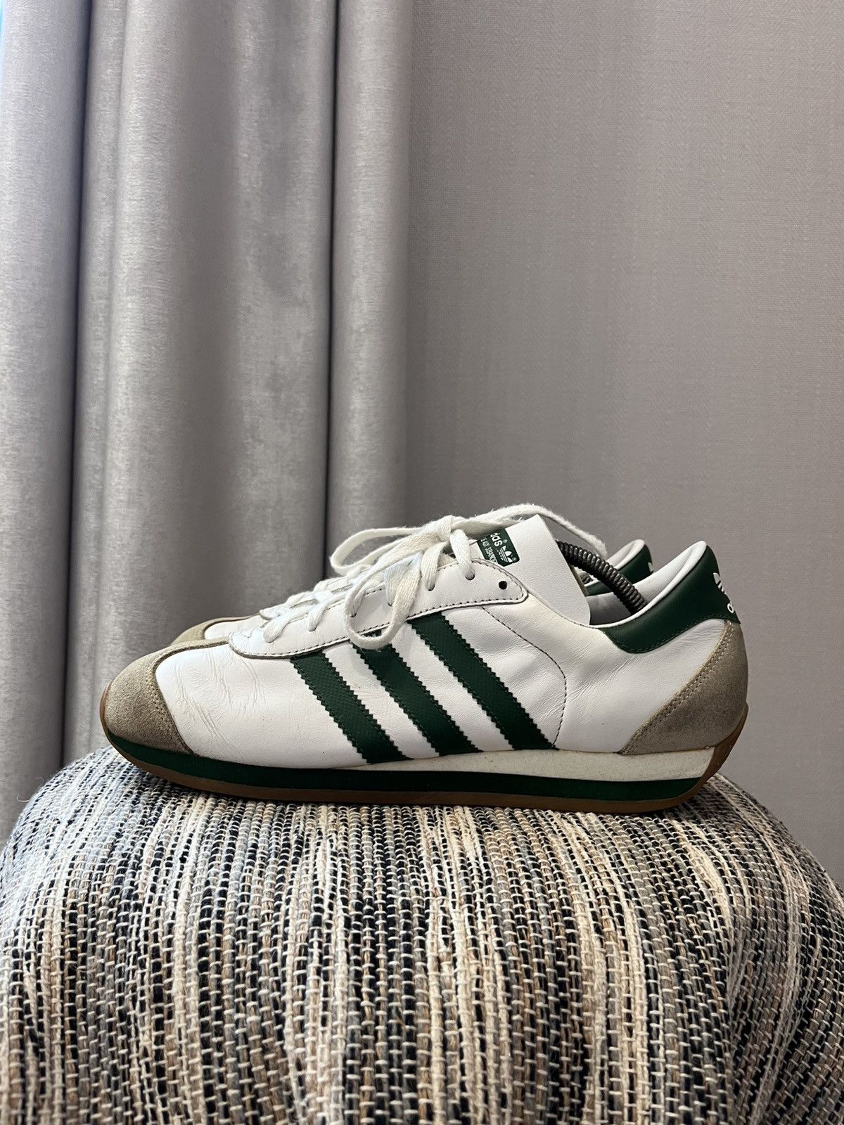 Adidas × Vintage RARE Vintage Adidas Country Leather sneakers japanese 99s Size US 8.5 / EU 41-42 - 2 Thumbnail