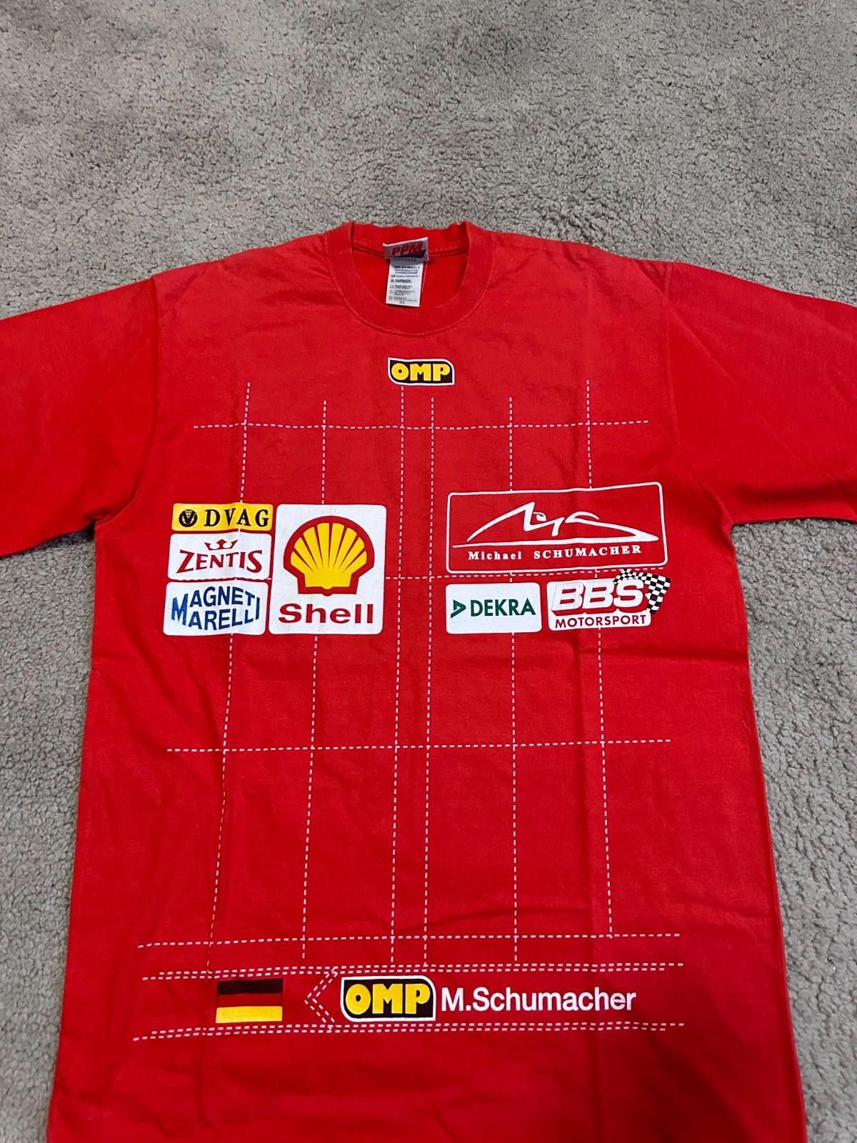 Ferrari Formula 1 Michael Schumacher Ferrari vintage t shirt 90s Size US XL / EU 56 / 4 - 3 Thumbnail