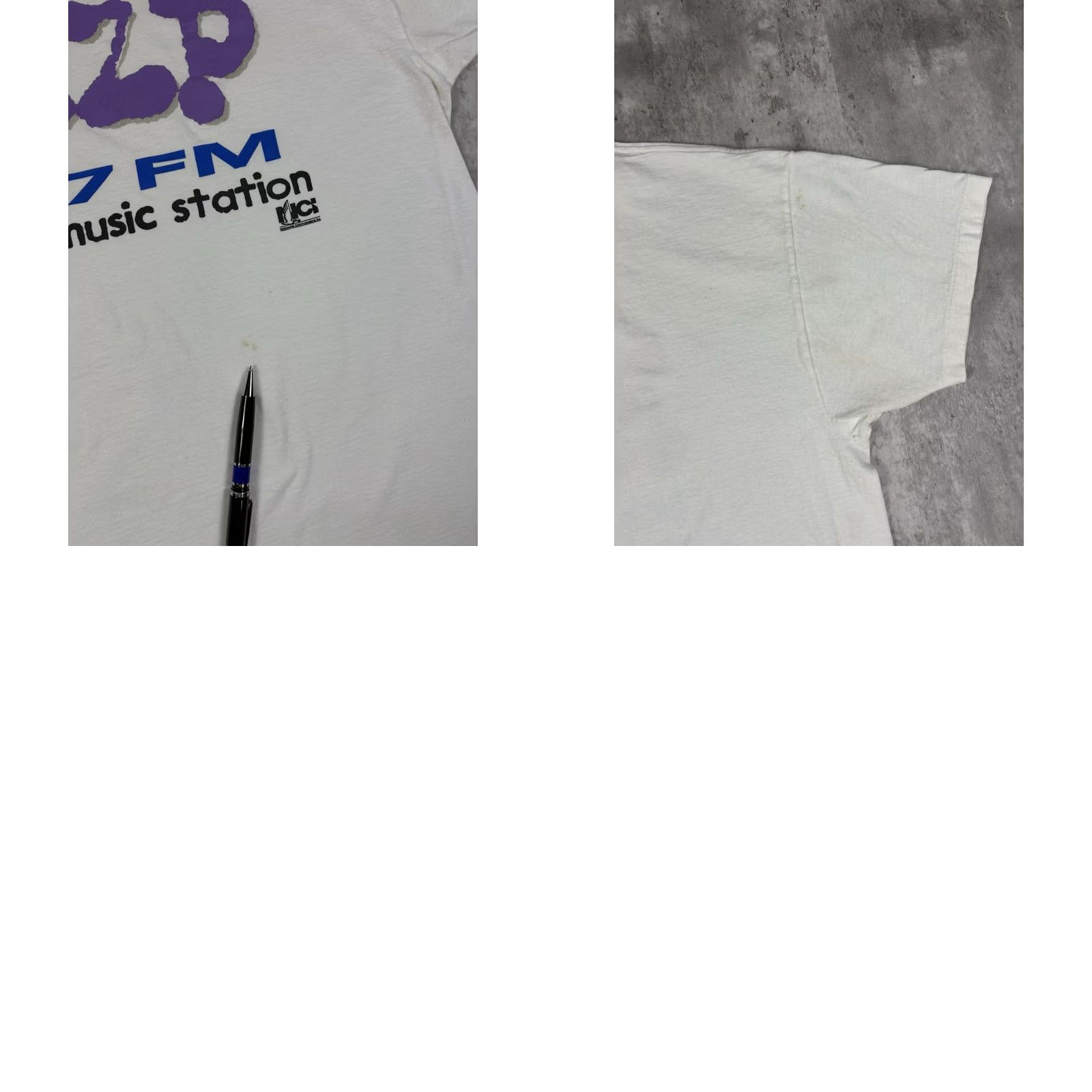 Delta VINTAGE Delta T-Shirt Graphic Print Crew Neck Short Sleeve White 90s 80s 70s Men XL Regular Cotton Size US XL / EU 56 / 4 - 8 Thumbnail