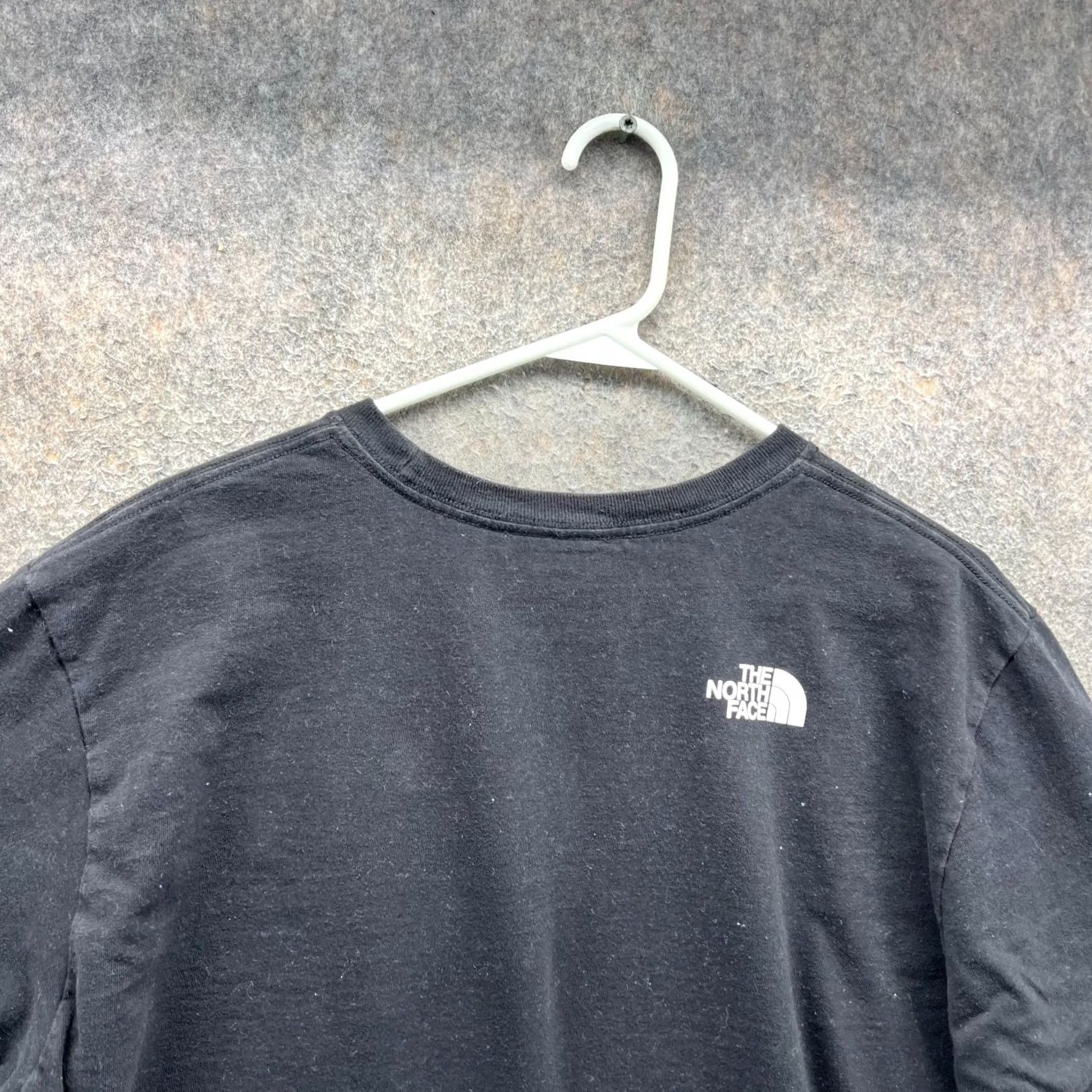 The North Face The North Face Shirt Mens XL Black White Box Logo Short Sleeve Cotton Tee Size US XL / EU 56 / 4 - 3 Thumbnail