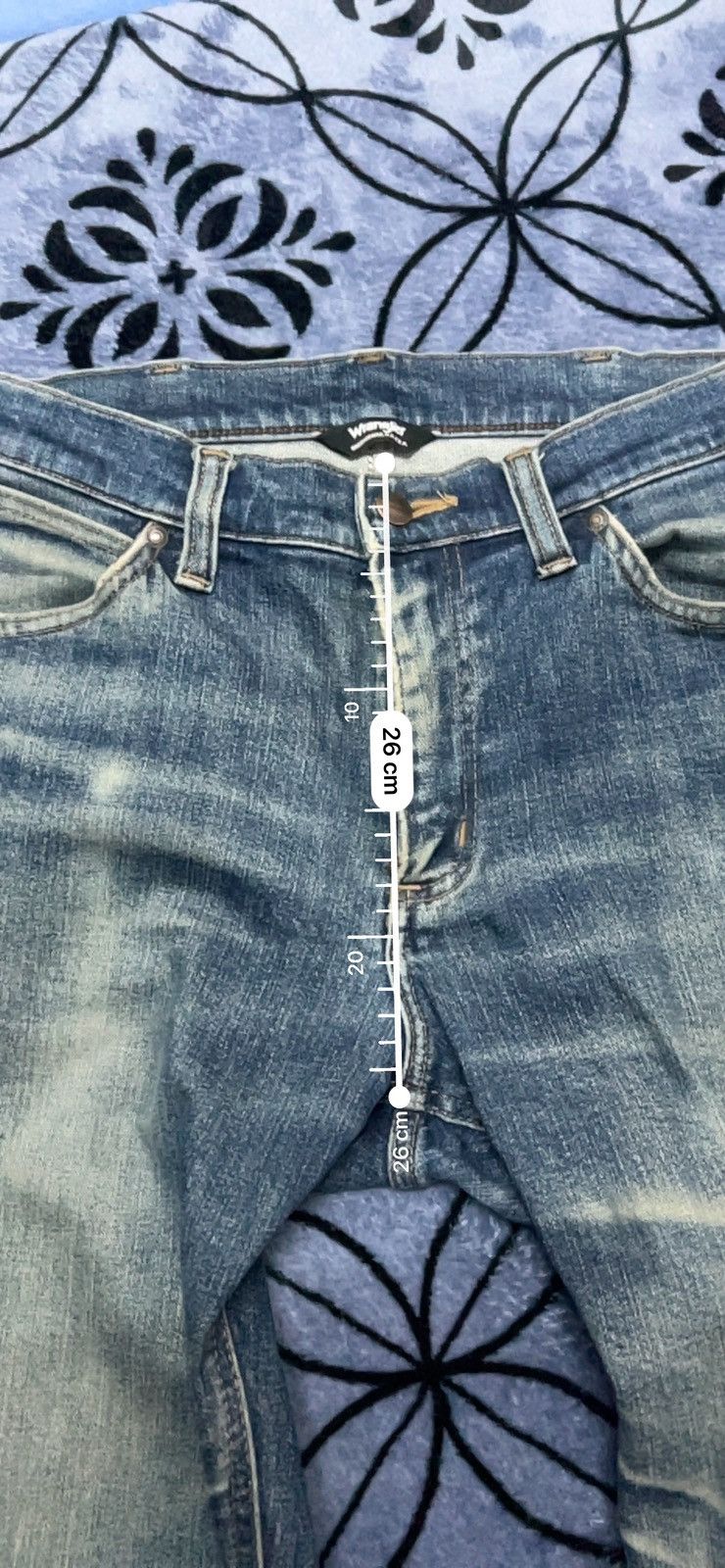 Vintage × Wrangler Wrangler USA - vintage 90’s distressed Size US 29 - 24 Thumbnail