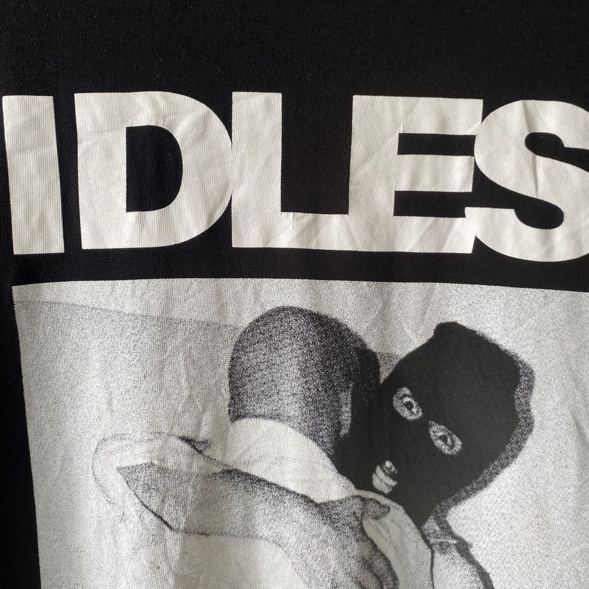 Band Tees IDLES UK Post Punk Band ERD GRUNGE THRASHED VINTAGE TSHIRT Size US XL / EU 56 / 4 - 4 Thumbnail
