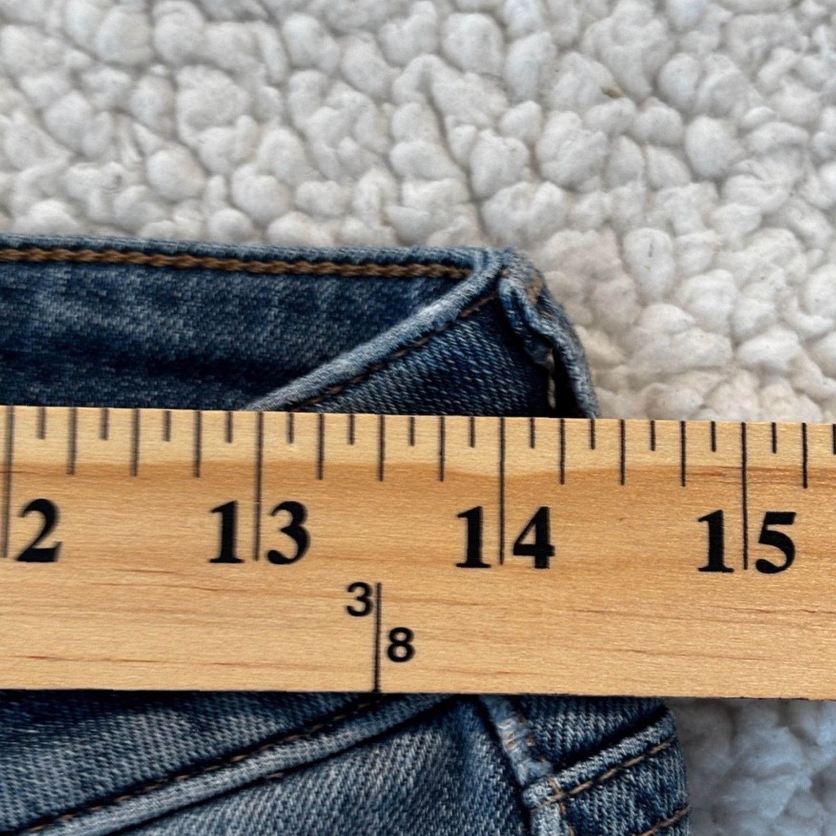 Lucky Brand Lucky Brand Jeans Leila Lake Medium Wash Orta Denim Women’s 28 Straight Jeans Made in Mexico Women’s Jeans Size 28" / US 6 / IT 42 - 2 Thumbnail