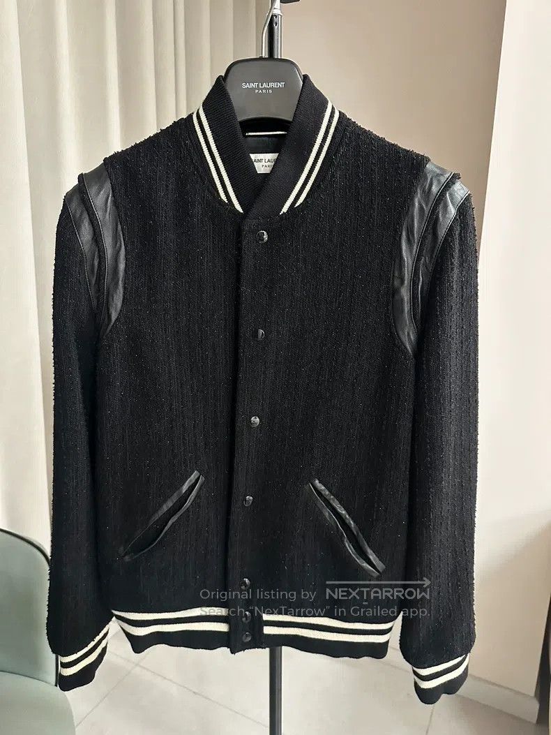Saint Laurent Paris Saint Laurent Paris Chanel-style Teddy black patched baseb Size US L / EU 52-54 / 3 - 1 Thumbnail