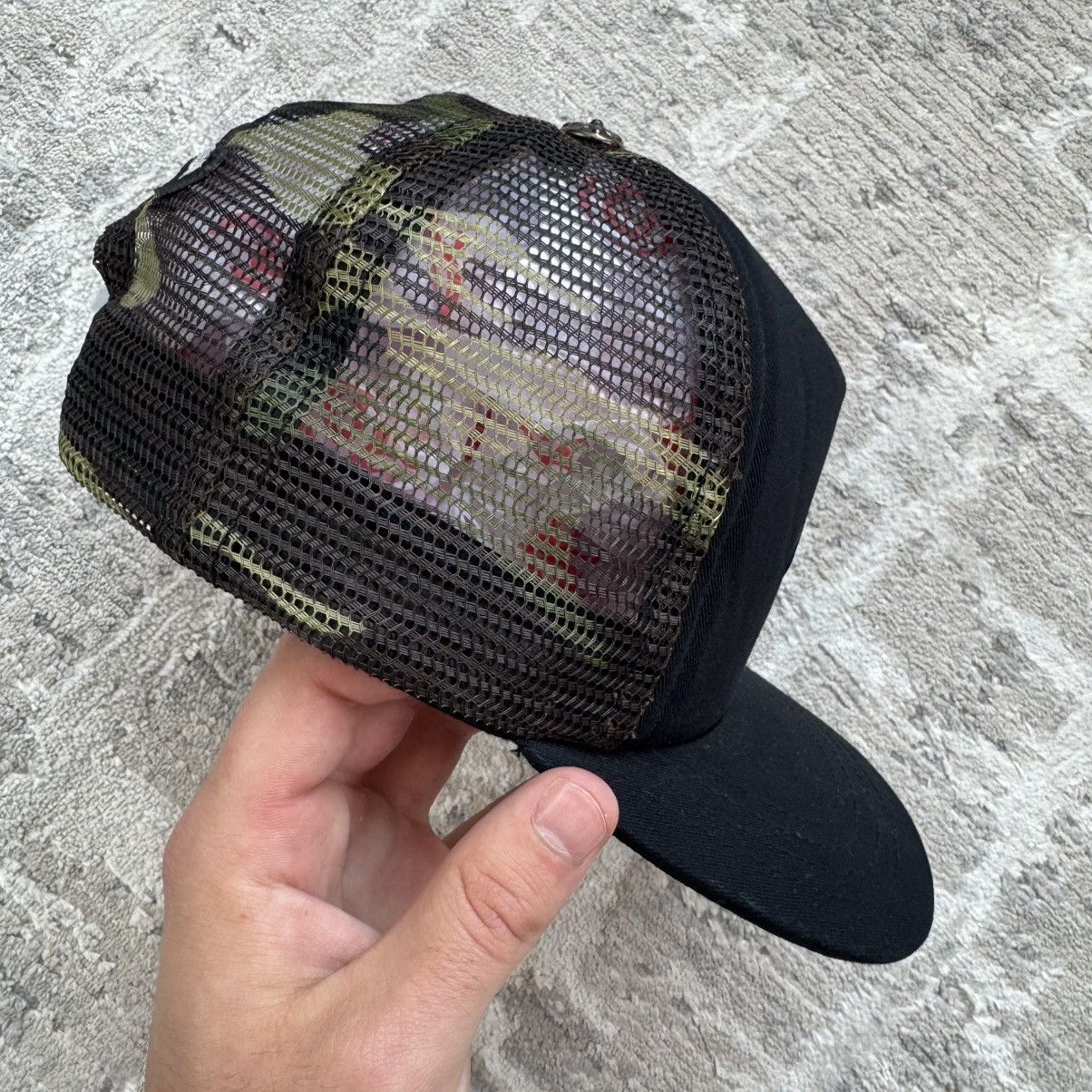 Chrome Hearts Deer camo trucker hat Size ONE SIZE - 7 Thumbnail