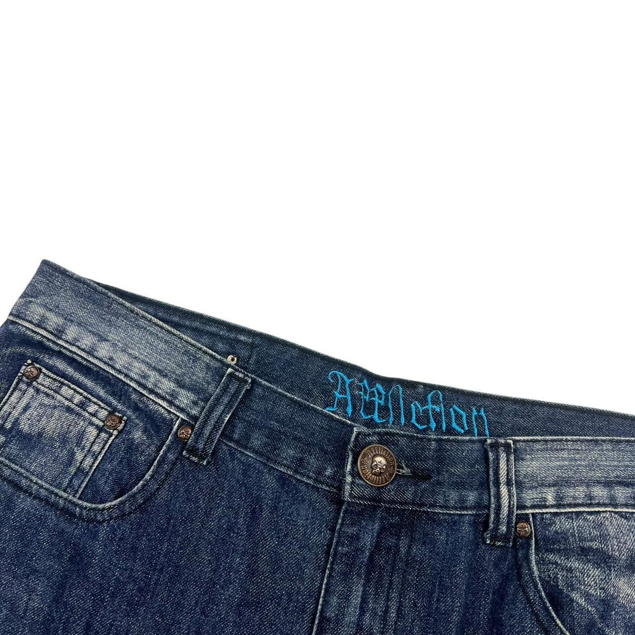 Affliction Affliction Embroidered Jeans - Waist: 40” Size US 40 / EU 56 - 5 Thumbnail