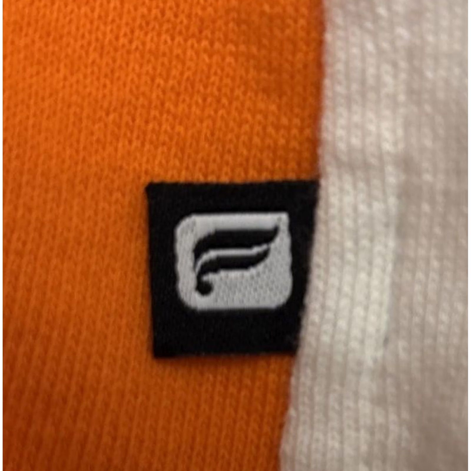 Fabletics Fabletics Shorts Womens XL White Women orange stripe Stretch Drawstring pockets Size 40" / US 18 - 5 Thumbnail