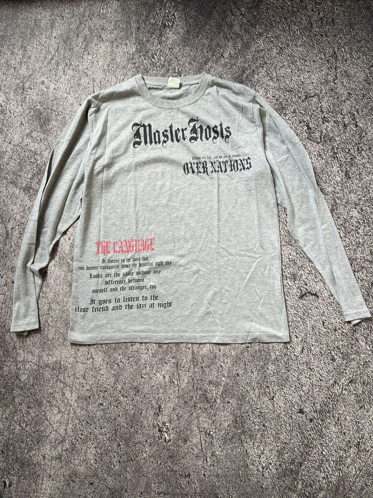 Japanese Brand Y2K Beans House punk ifsixwasnine longsleeve Size US L / EU 52-54 / 3 - 3 Thumbnail