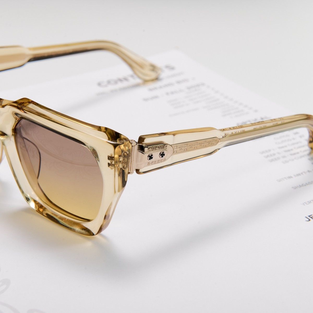 Chrome Hearts CHROME HEARTS JELLY & JAM MELLOW SUNGLASSES Size ONE SIZE - 3 Thumbnail
