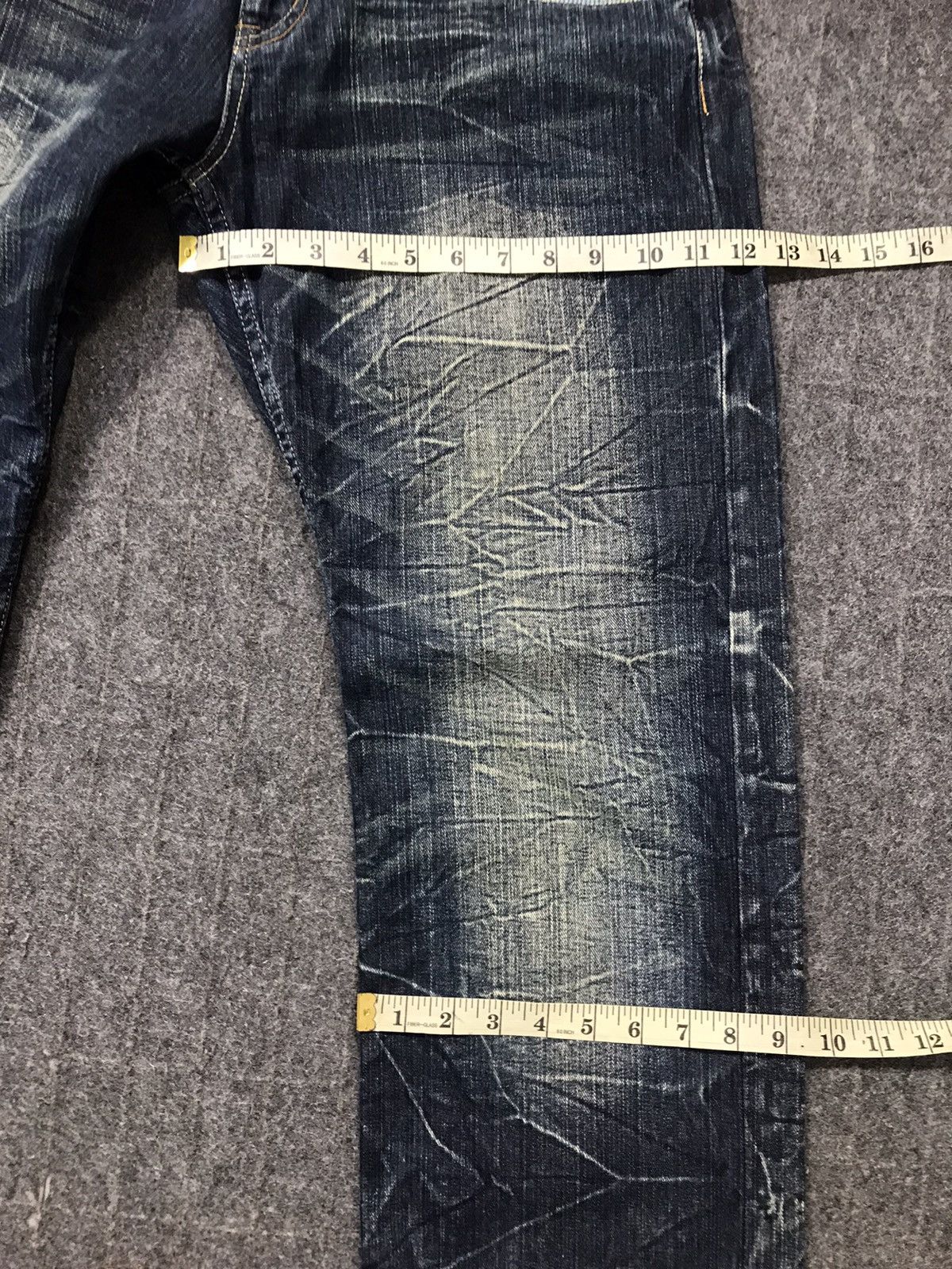 Japanese Brand × Vintage Vintage Japanese Brand Design Lightning Denim Jeans Size US 32 / EU 48 - 20 Thumbnail