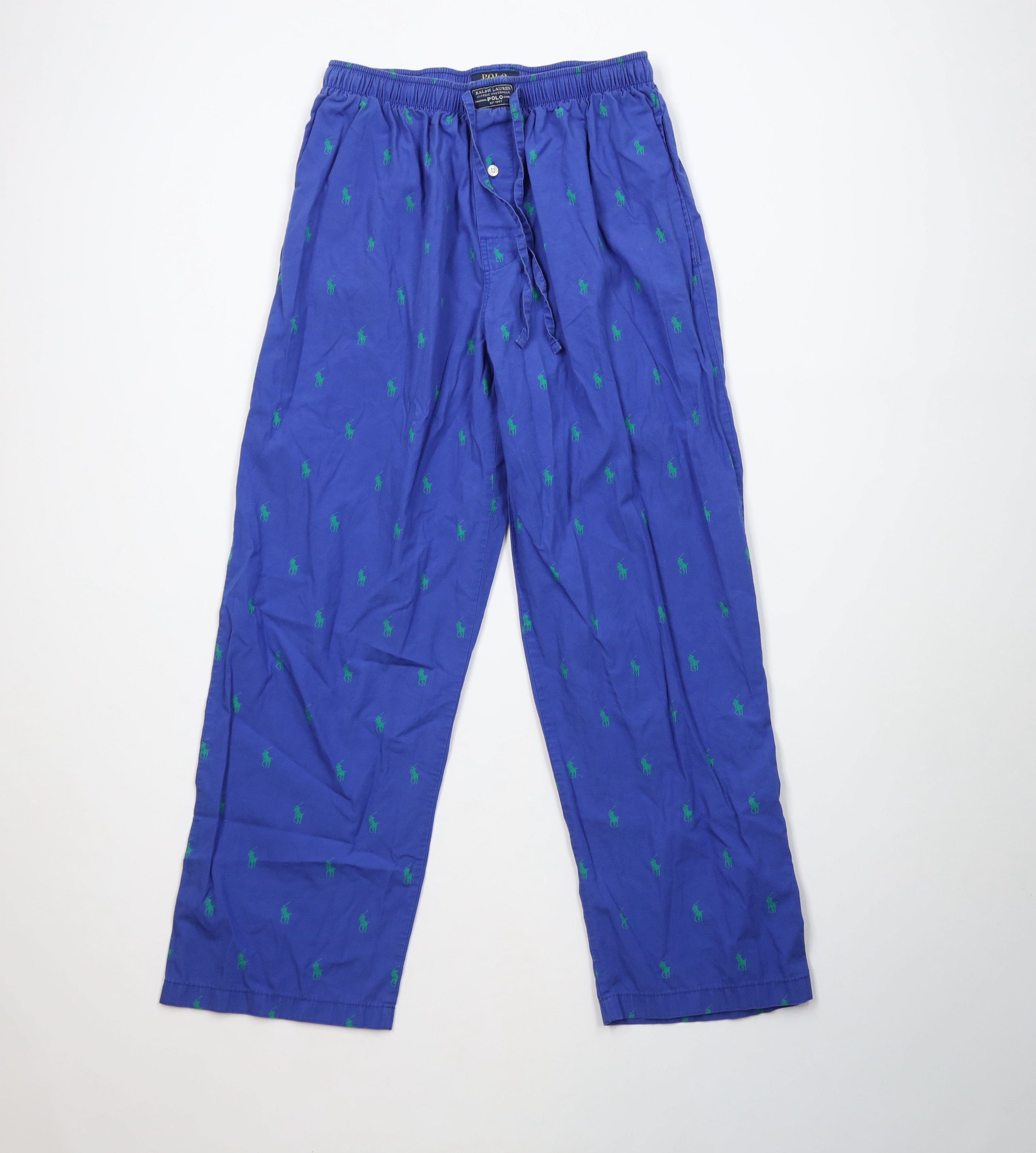 Ralph Lauren Vintage Ralph Lauren All Over Print Wide Leg Pants Pajamas Size US 34 / EU 50 - 1 Thumbnail