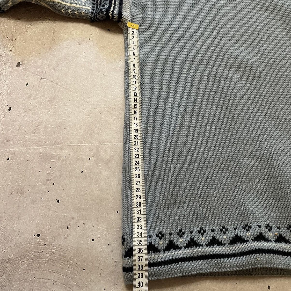 Dale Of Norway × Vintage Dale of Norway quarter zip knit womens jumper sweater M Size M / US 6-8 / IT 42-44 - 8 Thumbnail