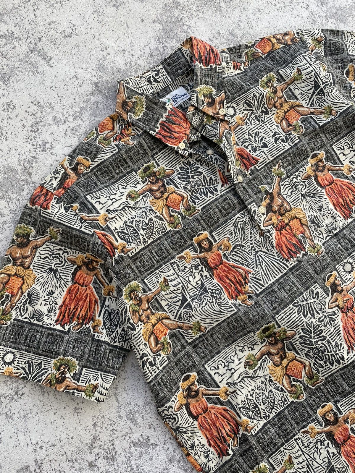 Reyn Spooner × Vintage Vintage 90s Reyn Spooner Hawaiian 🌺 Shirt Size US M / EU 48-50 / 2 - 2 Thumbnail