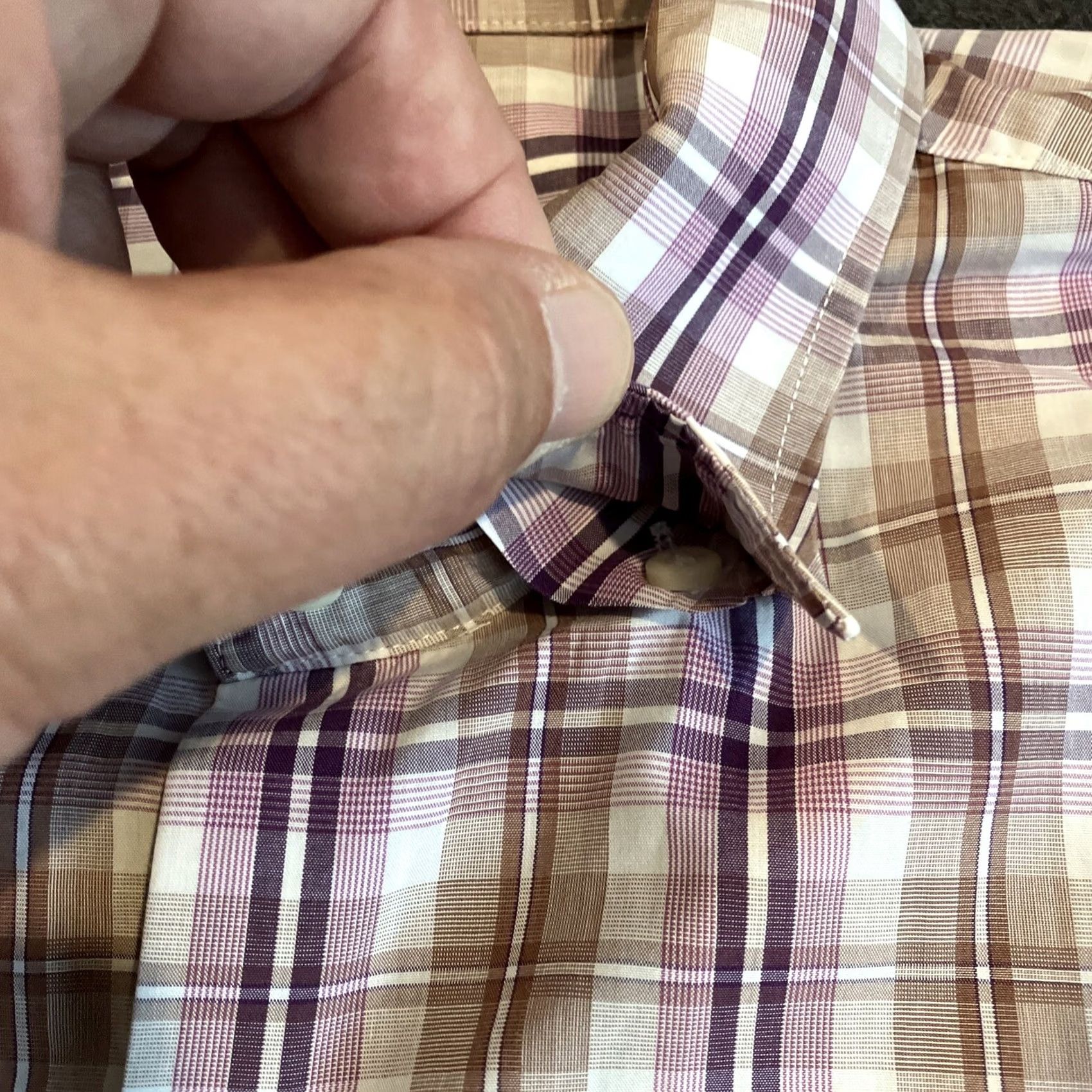 Peter Millar Peter Millar Shirt M Multicolor Plaid Long Sleeve Button-Down Cotton Regular Mens Size US M / EU 48-50 / 2 - 4 Thumbnail