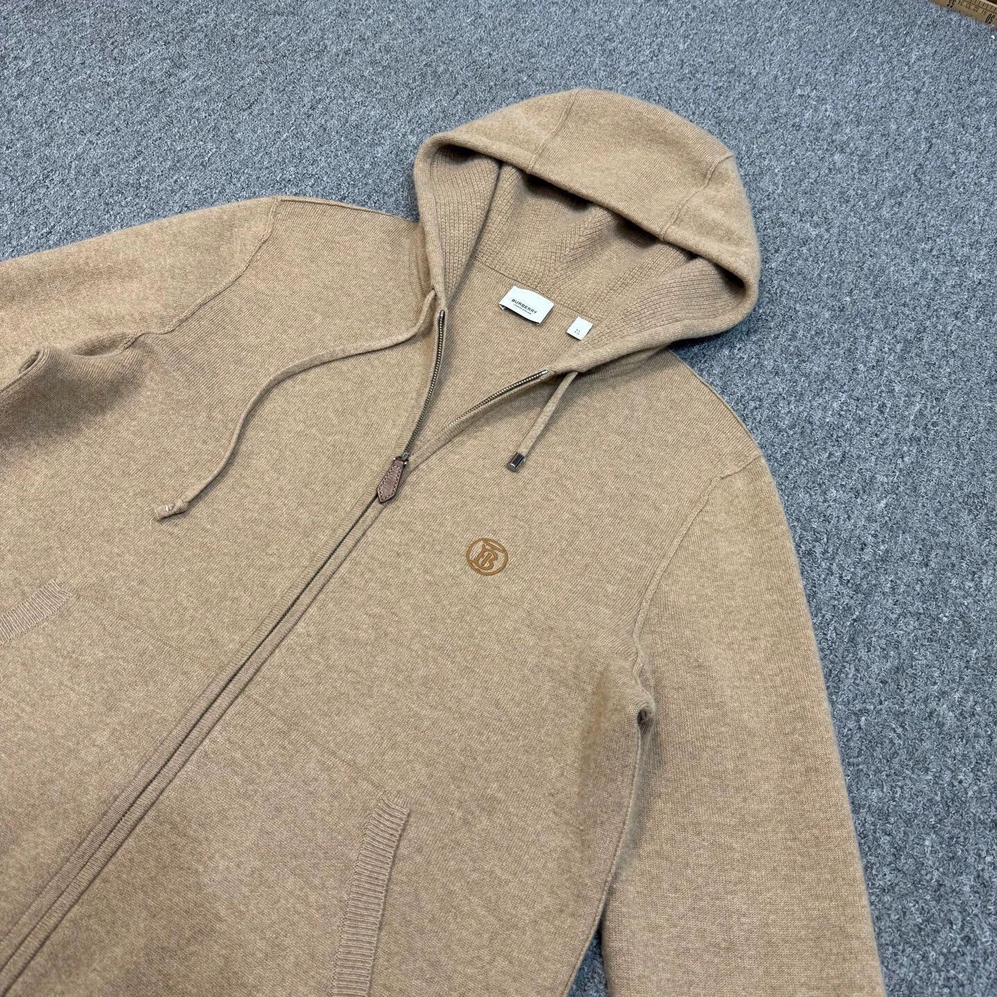 Burberry Burberry Cashmere Knit Zip Hoodie XL Size US XL / EU 56 / 4 - 3 Thumbnail