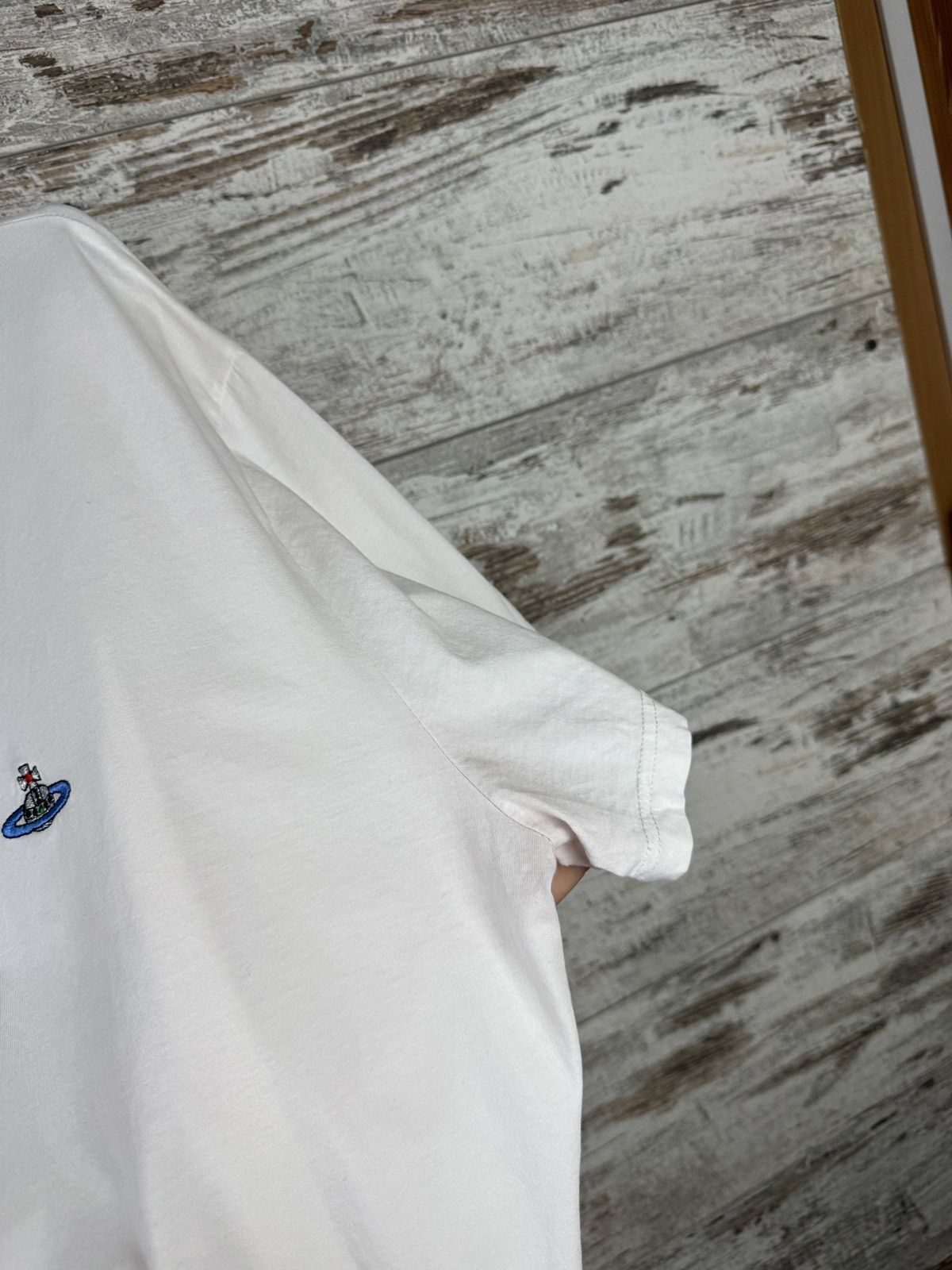 Vivienne Westwood Mens Vintage Vivienne Westwood T-shirt white tee logo Size US XL / EU 56 / 4 - 7 Thumbnail