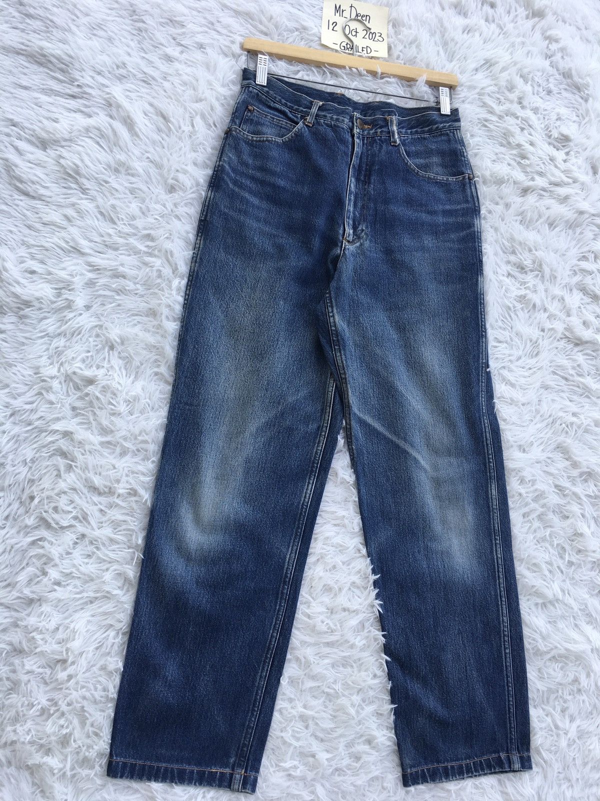Comme des Garcons Rare CDG Comme Des Garcons Homme Classic Straight Cut Jean Size US 29 - 2 Thumbnail