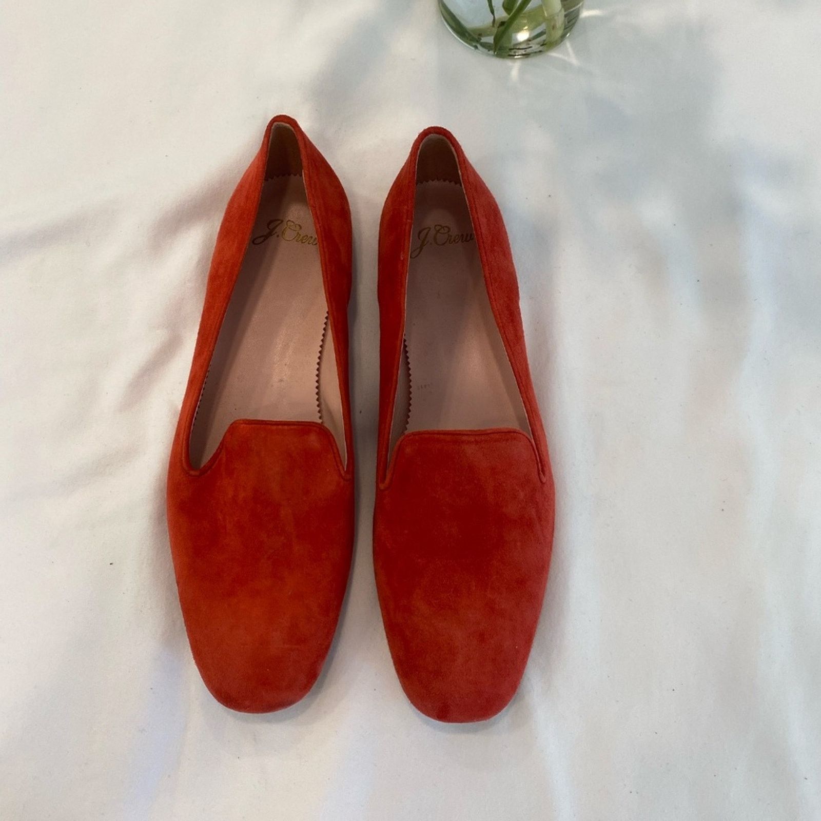 J.Crew J.Crew Women's Suede Smoking Loafer - 8 Size US 8 / IT 38 - 3 Thumbnail
