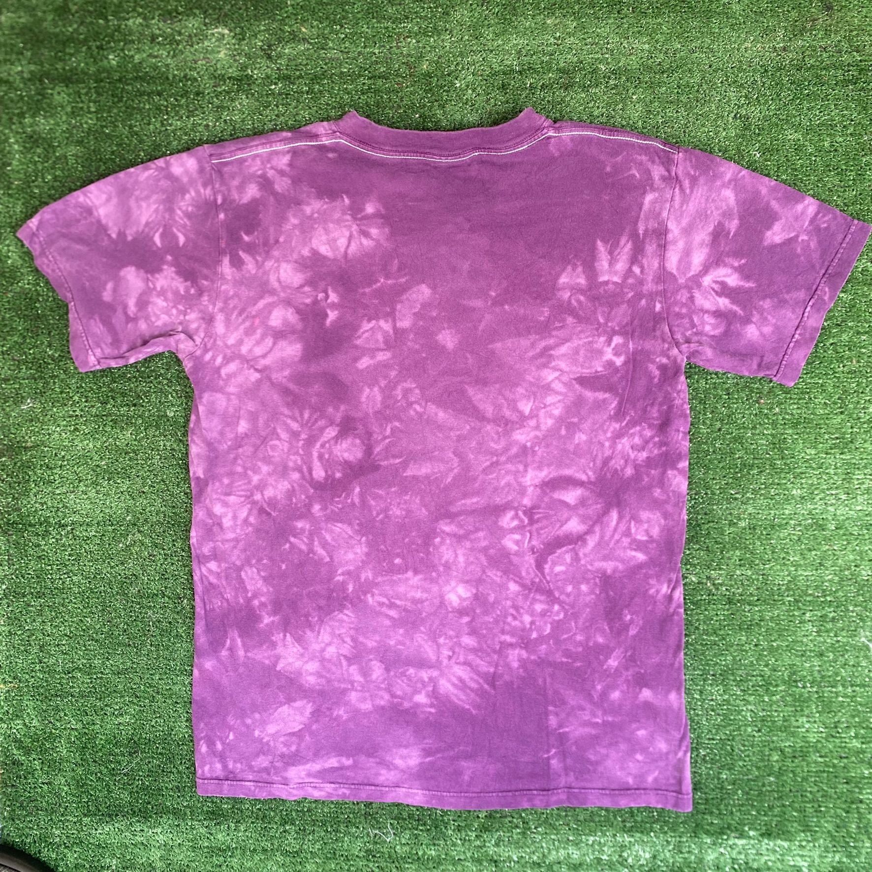 Vintage Vintage 90s Wolf T-Shirt Tie Dye Western Nature Wildlife Size US S / EU 44-46 / 1 - 6 Thumbnail