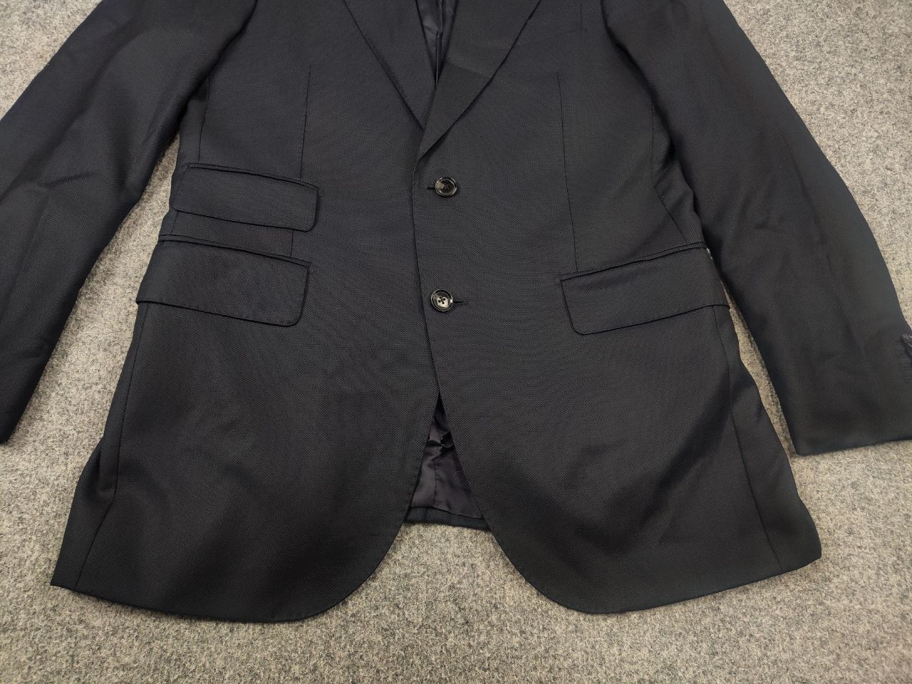 Suitsupply Suitsupply la spalla Super 110s fit Wool Navy Blazer Jacket Size US L / EU 52-54 / 3 - 5 Thumbnail