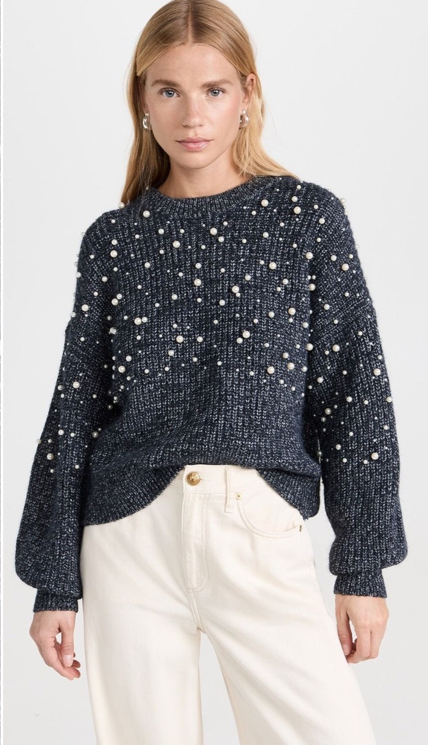 Rag & Bone rag & bone Frankie Embellished Sweater size XS Size XS / US 0-2 / IT 36-38 - 4 Thumbnail
