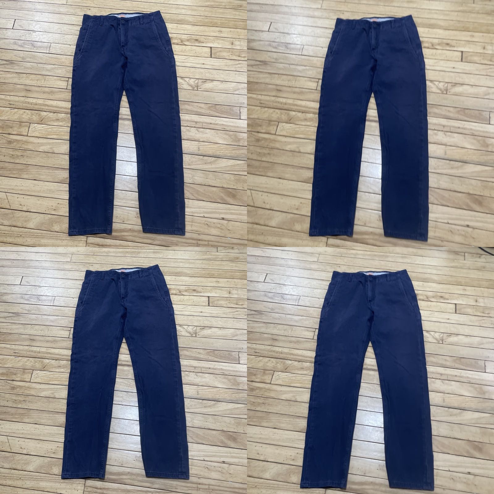 Dockers DOCKERS D1 Slim Tapered Pants Men 30x30 Blue Workwear Performance Twill Chino Slim 30x29 Navy Blue Mens Size US 30 / EU 46 - 10 Thumbnail