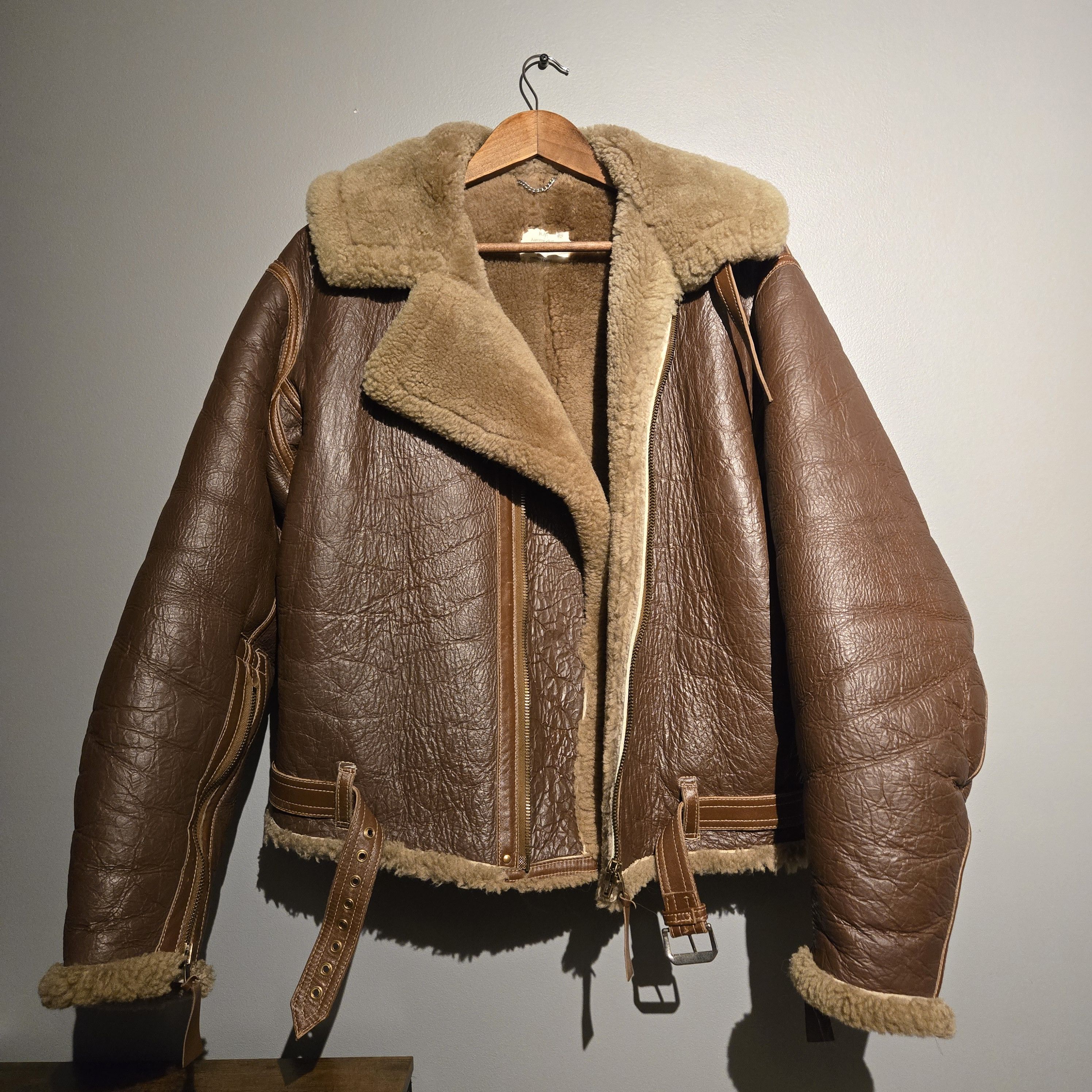 Eastman Leather Clothing Rare Eastman Leather Clo. 1940 Battle of Britain RAF Jacket Size US XL / EU 56 / 4 - 2 Thumbnail