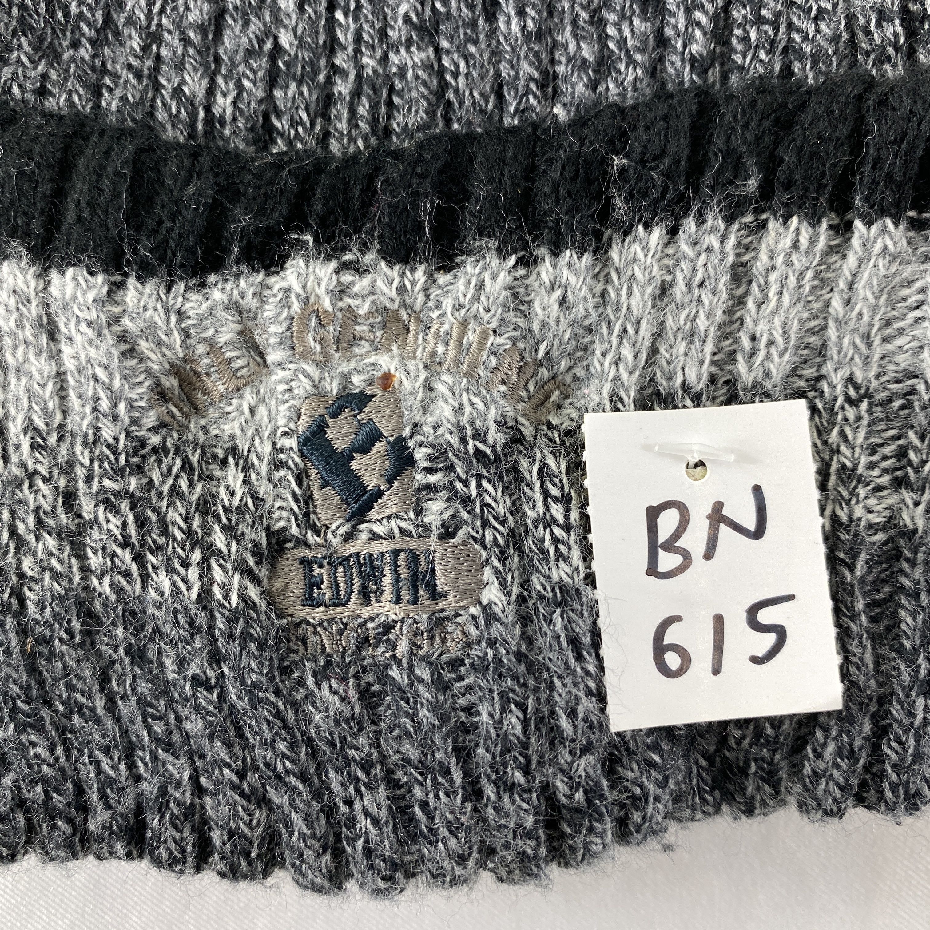 Edwin Edwin Embroidery Snow Cap Hat Beanie -BN615 Size ONE SIZE - 7 Thumbnail