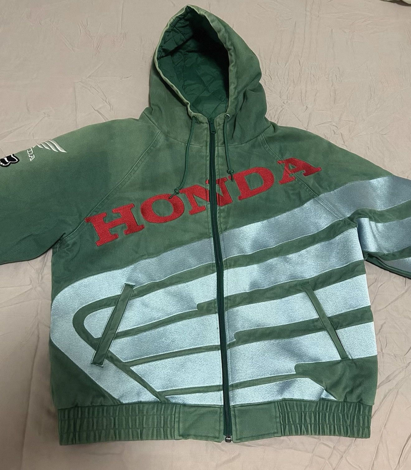 Honda Supreme Honda fox racing puffy zip up jacket Size US M / EU 48-50 / 2 - 1 Thumbnail