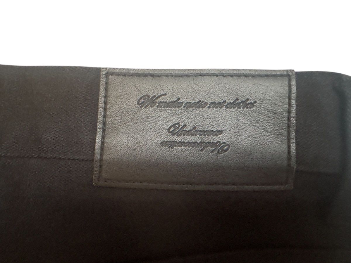 Undercover UNDERCOVER A/W 2003 BLACK DENIM SIZE 1 RUNWAY SAMPLE FIT Size US 26 / EU 42 - 8 Thumbnail