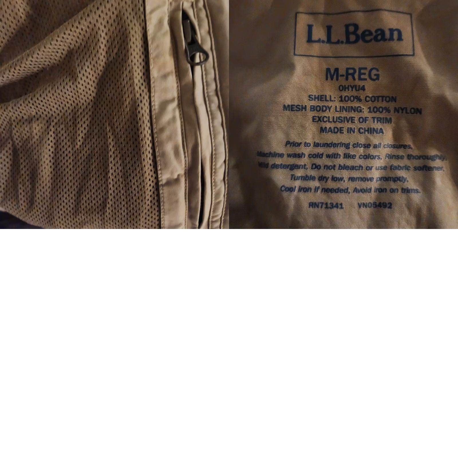 Vintage VINTAGE L.L. Bean Barn Coat Womens Medium Khaki Tan Field Chore Utility Barn Jacket Size M / US 6-8 / IT 42-44 - 9 Thumbnail