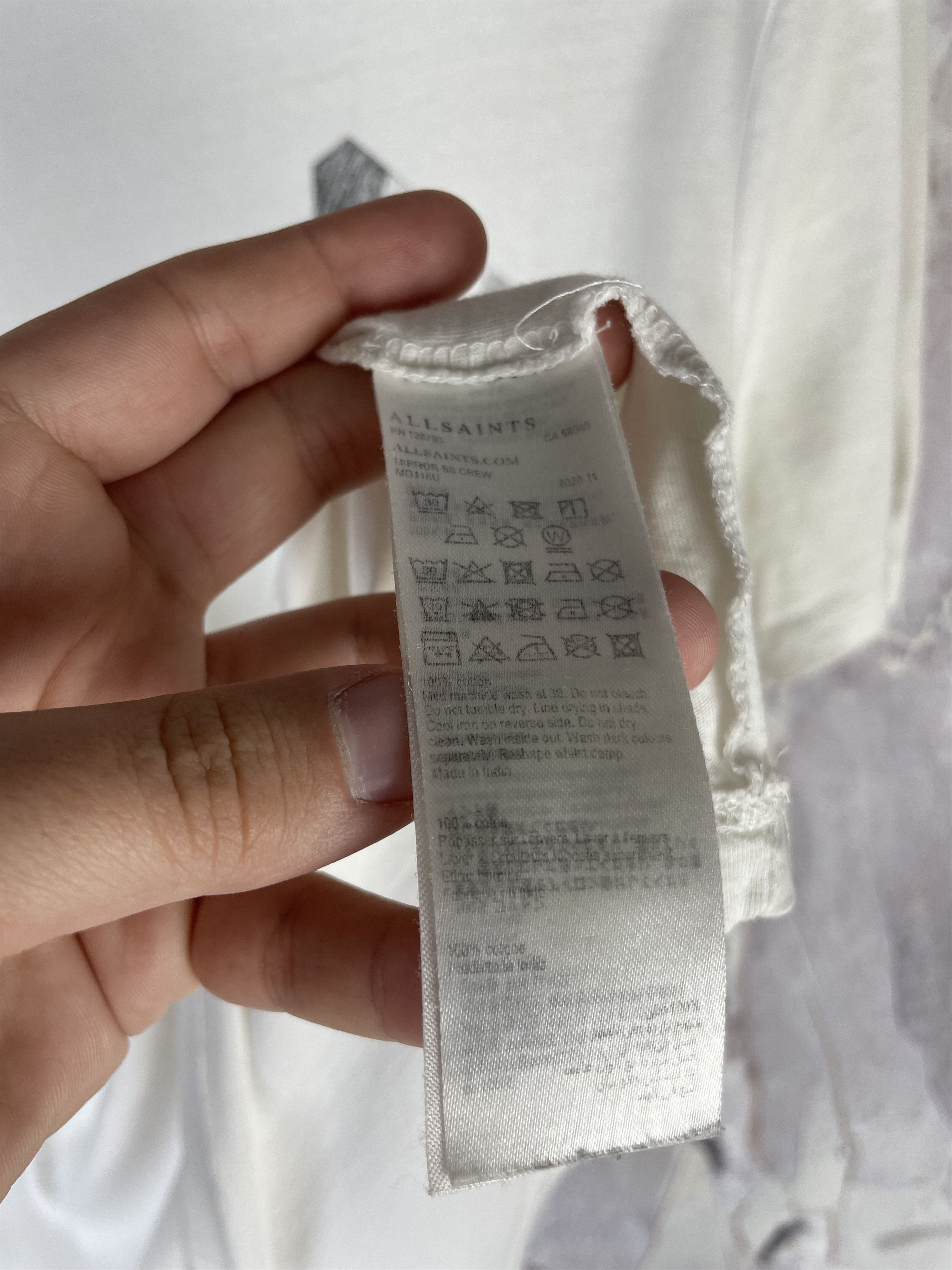 Allsaints Allsaints vintage short sleeve t-shirt y2k Size US XXL / EU 58 / 5 - 7 Thumbnail