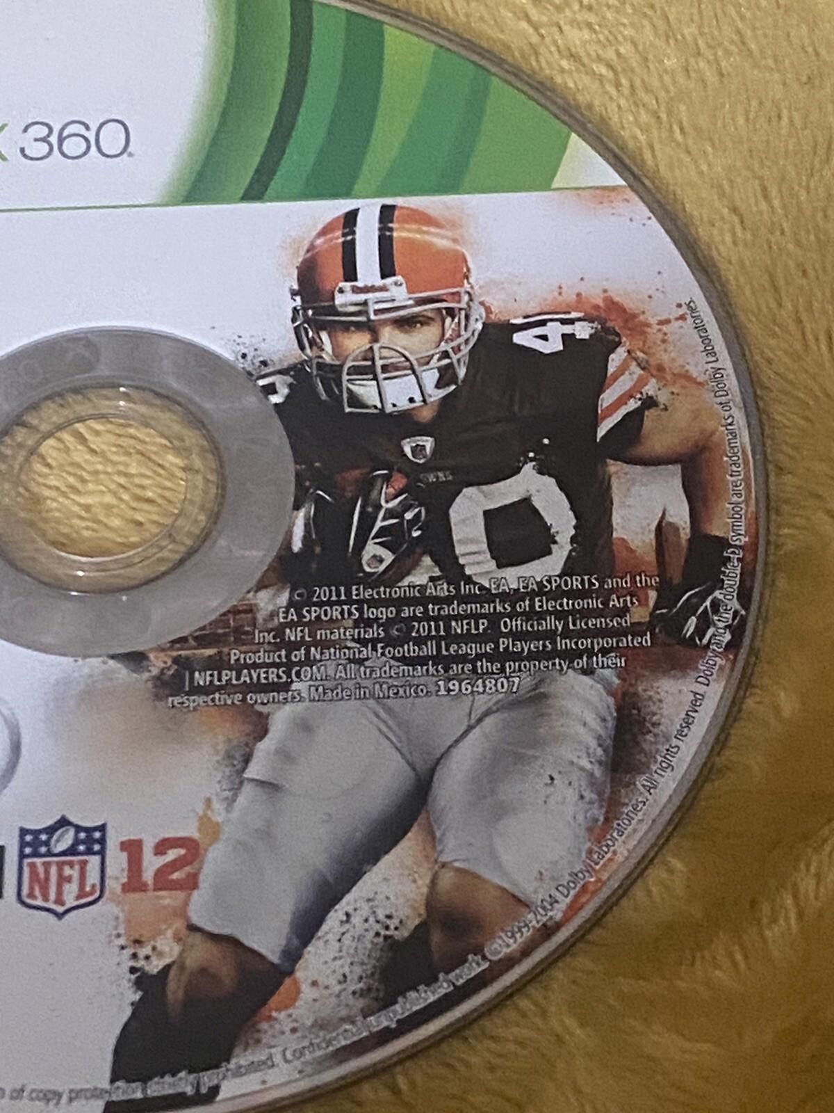 Other Madden NFL 12 (Microsoft Xbox 360, 2011) Tested Size ONE SIZE - 5 Thumbnail