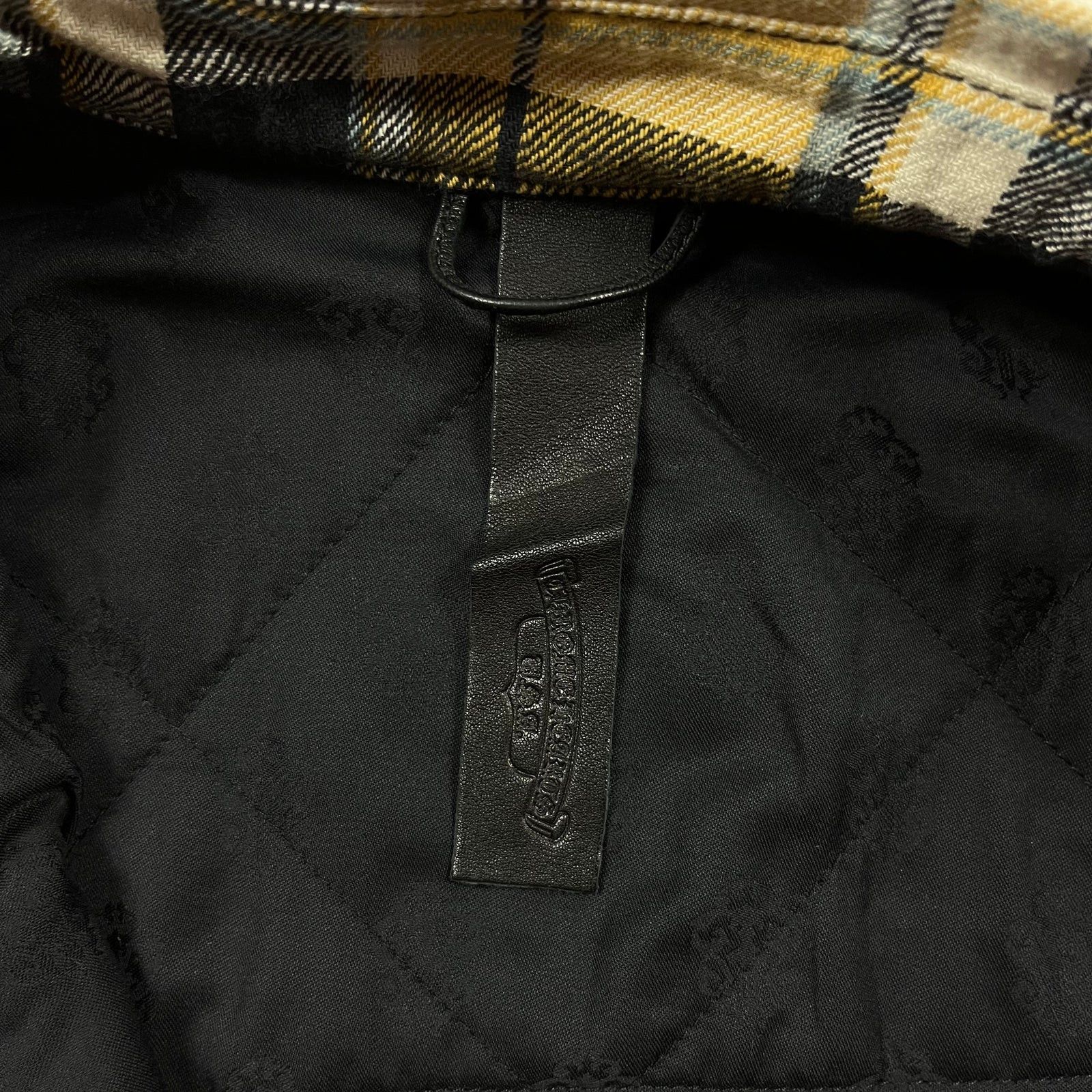 Chrome Hearts Chrome Hearts Yellow Padded Flannel Jacket Size US XL / EU 56 / 4 - 5 Thumbnail