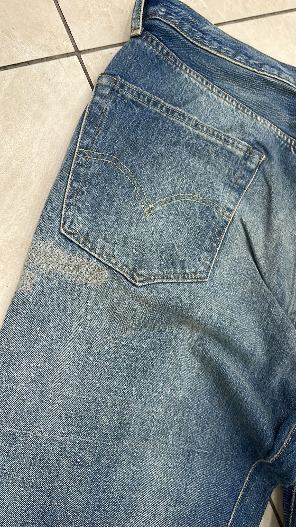 Levi's Vintage Clothing LVC Levi's Vintage Clothing 1955 501XX BigE Selvedge Jeans Size US 36 / EU 52 - 8 Thumbnail