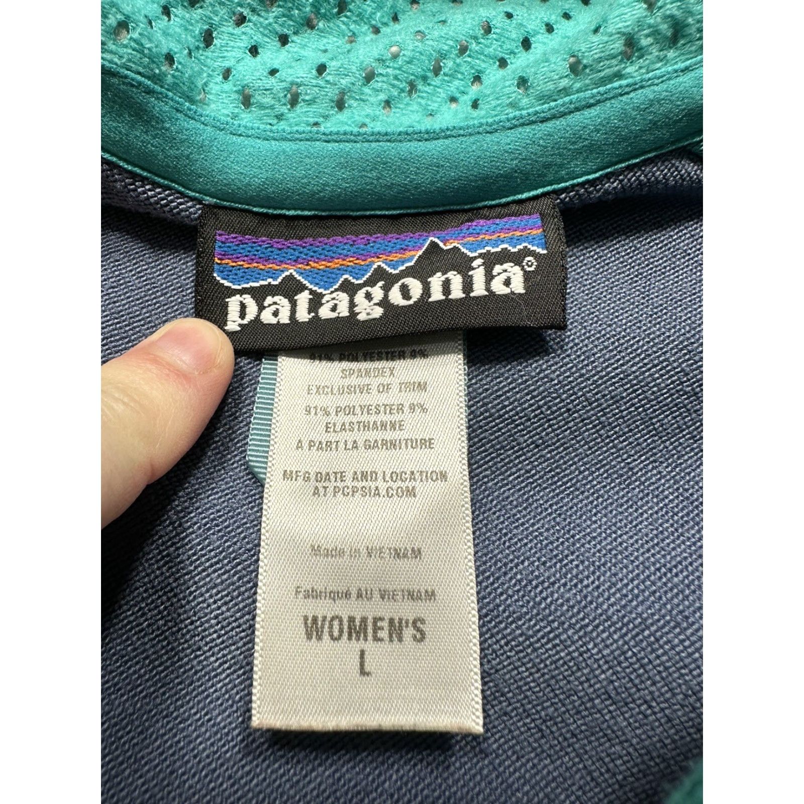 Patagonia Patagonia Women's Softshell Jacket Prussian Blue Large FA2011 Size L / US 10 / IT 46 - 3 Thumbnail